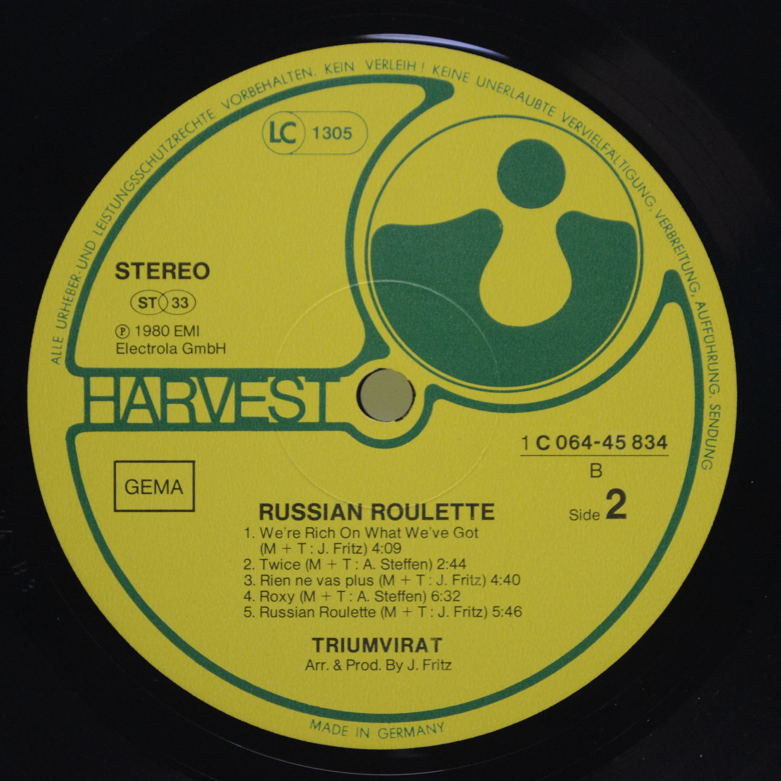 Triumvirat — Russian Roulette, 1980