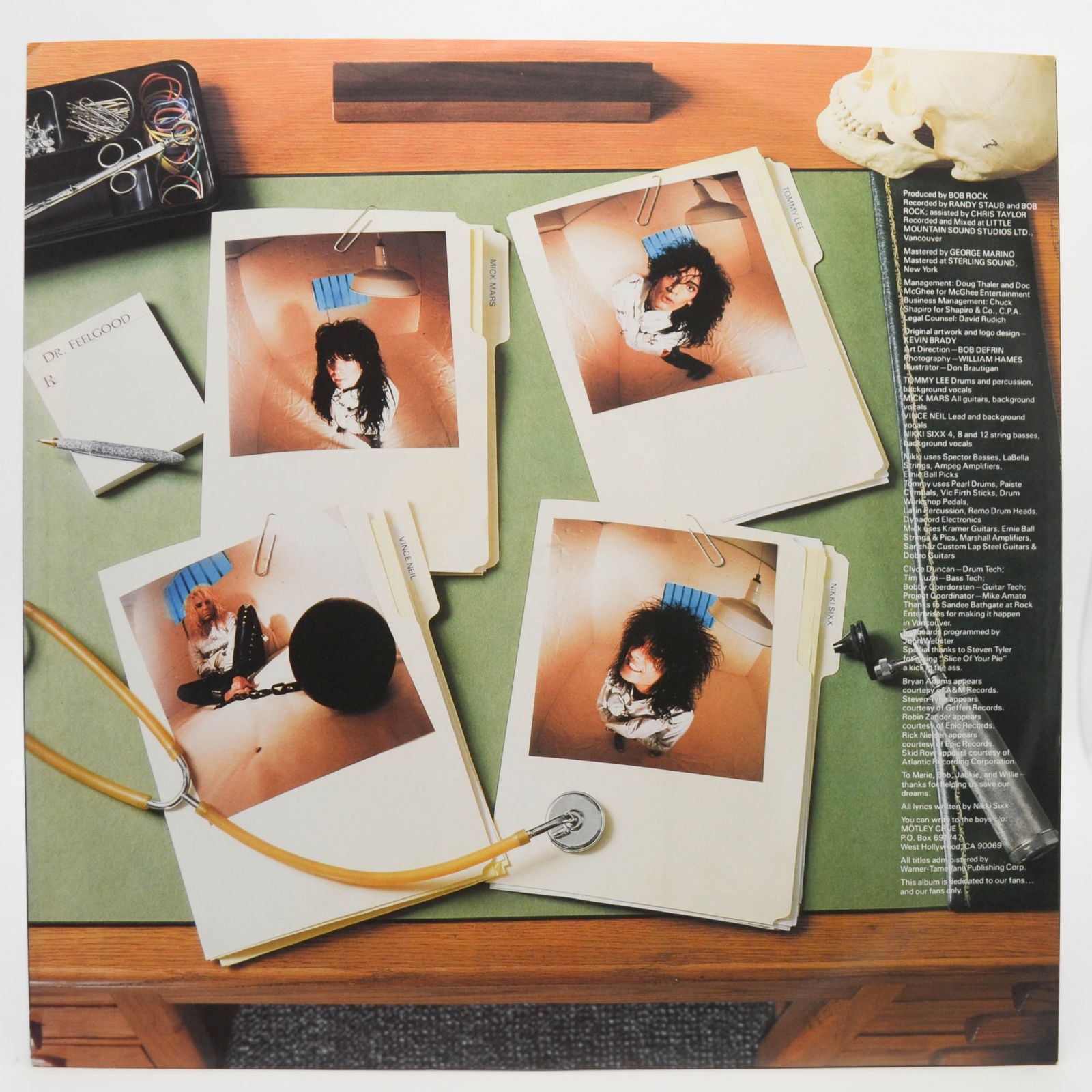 Mötley Crüe — Dr. Feelgood, 1989