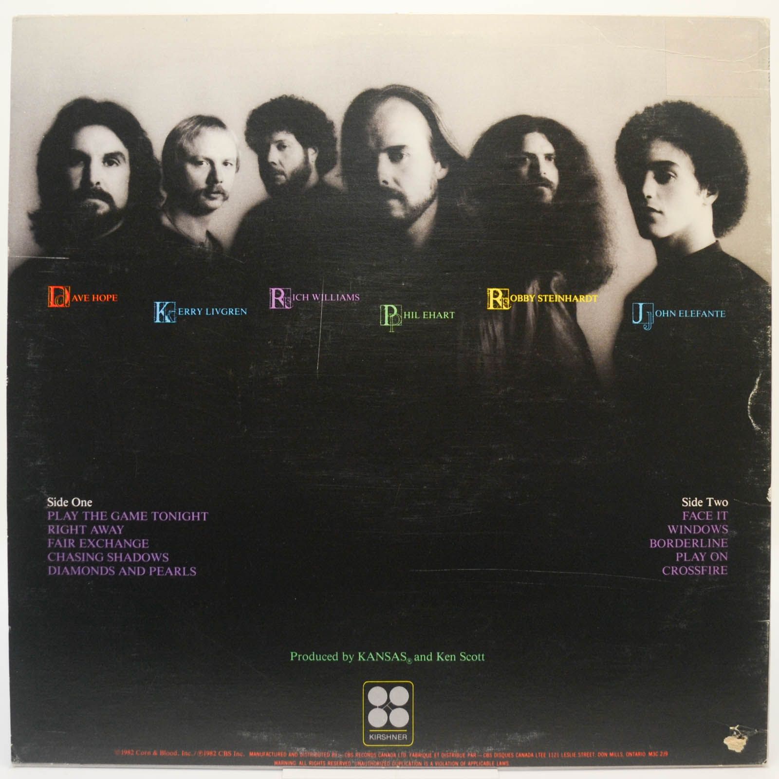 Kansas — Vinyl Confessions, 1982