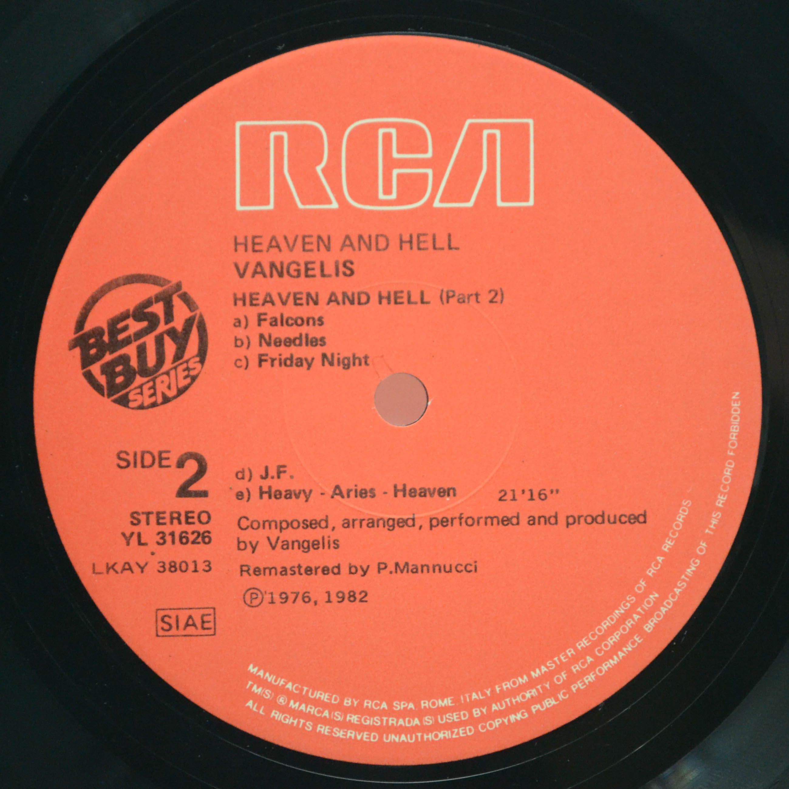 Vangelis — Heaven And Hell, 1976