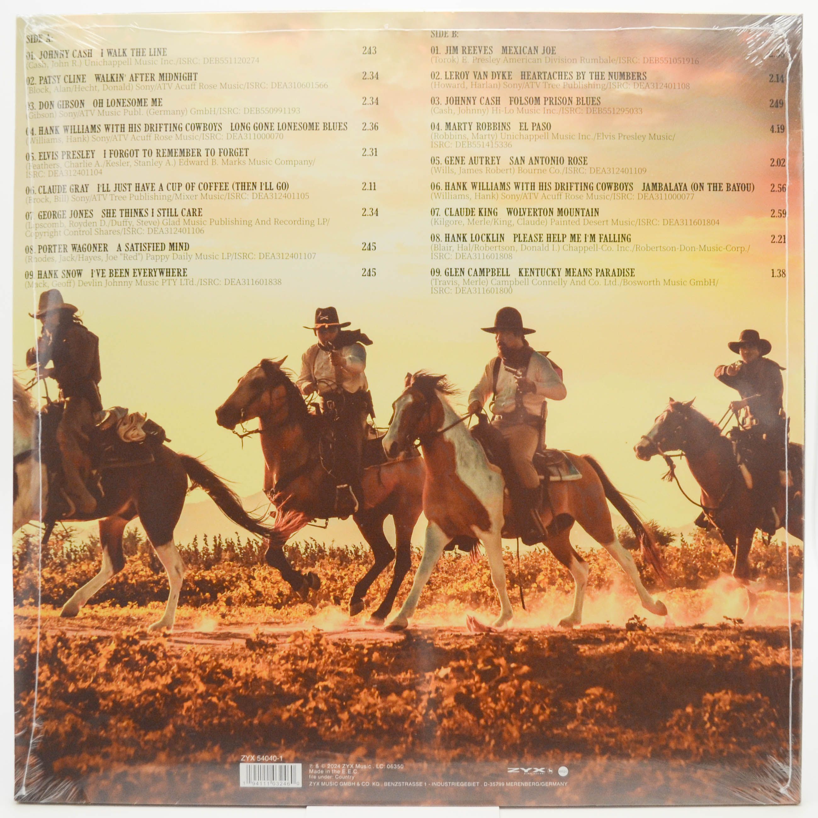 Various — 50s & 60s Country & Western Hits vol. 1, 2024
