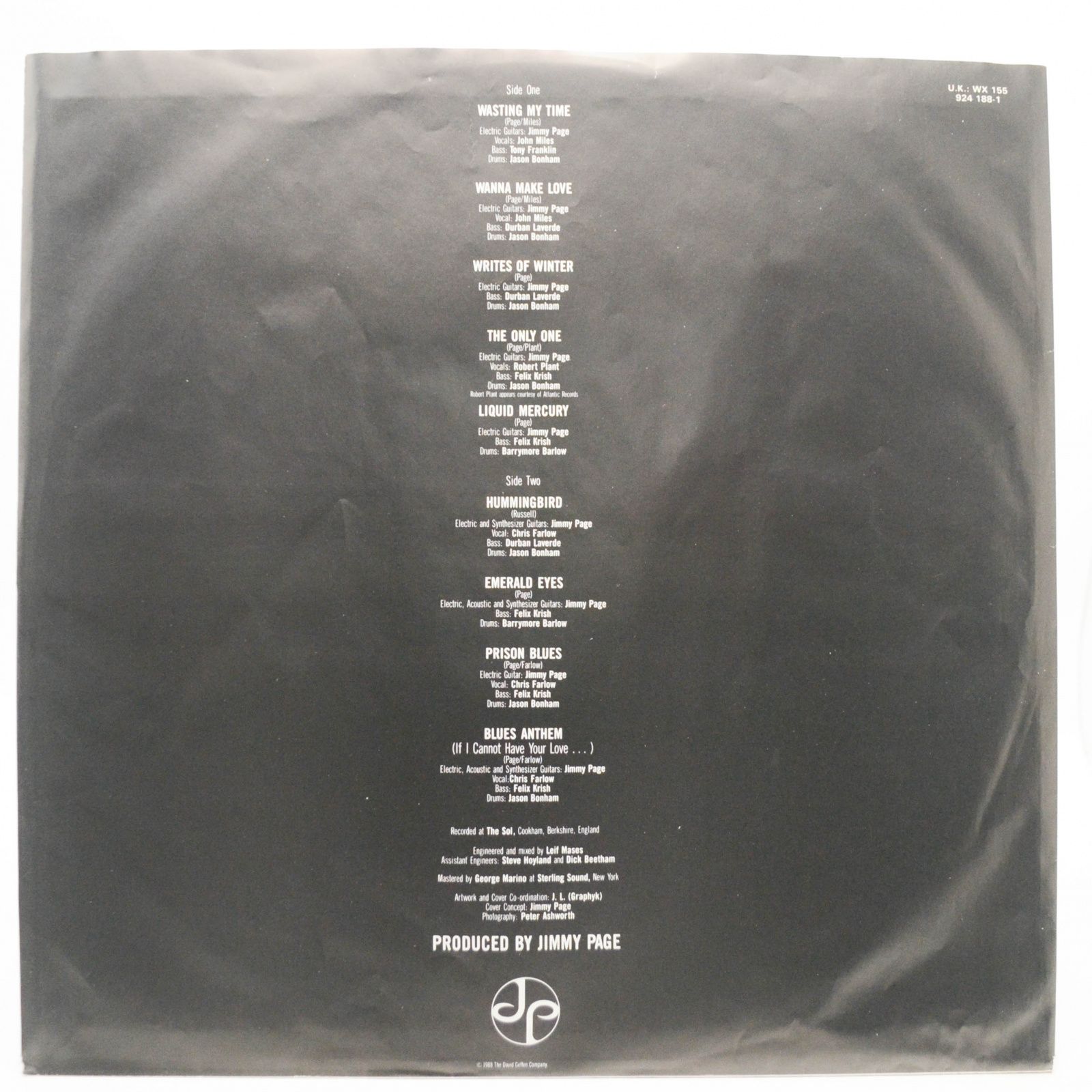 Jimmy Page — Outrider, 1988