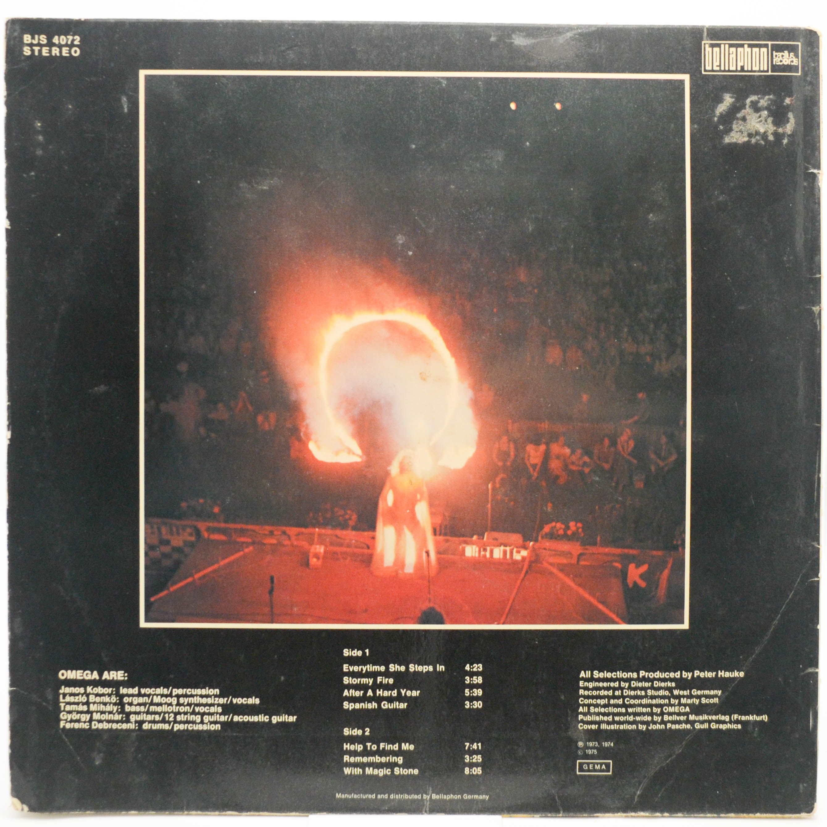 Omega — Omega, 1975