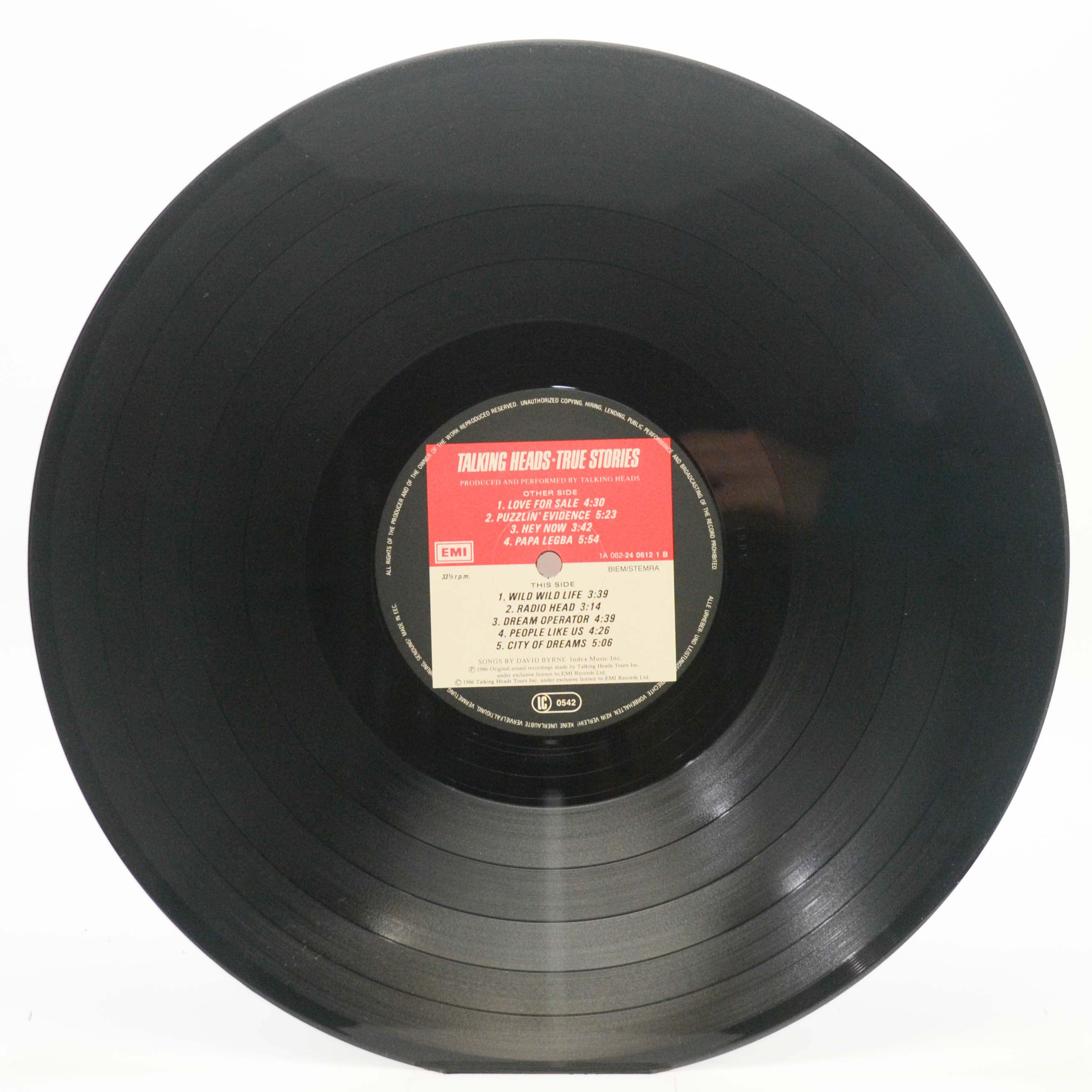 Talking Heads — True Stories, 1986