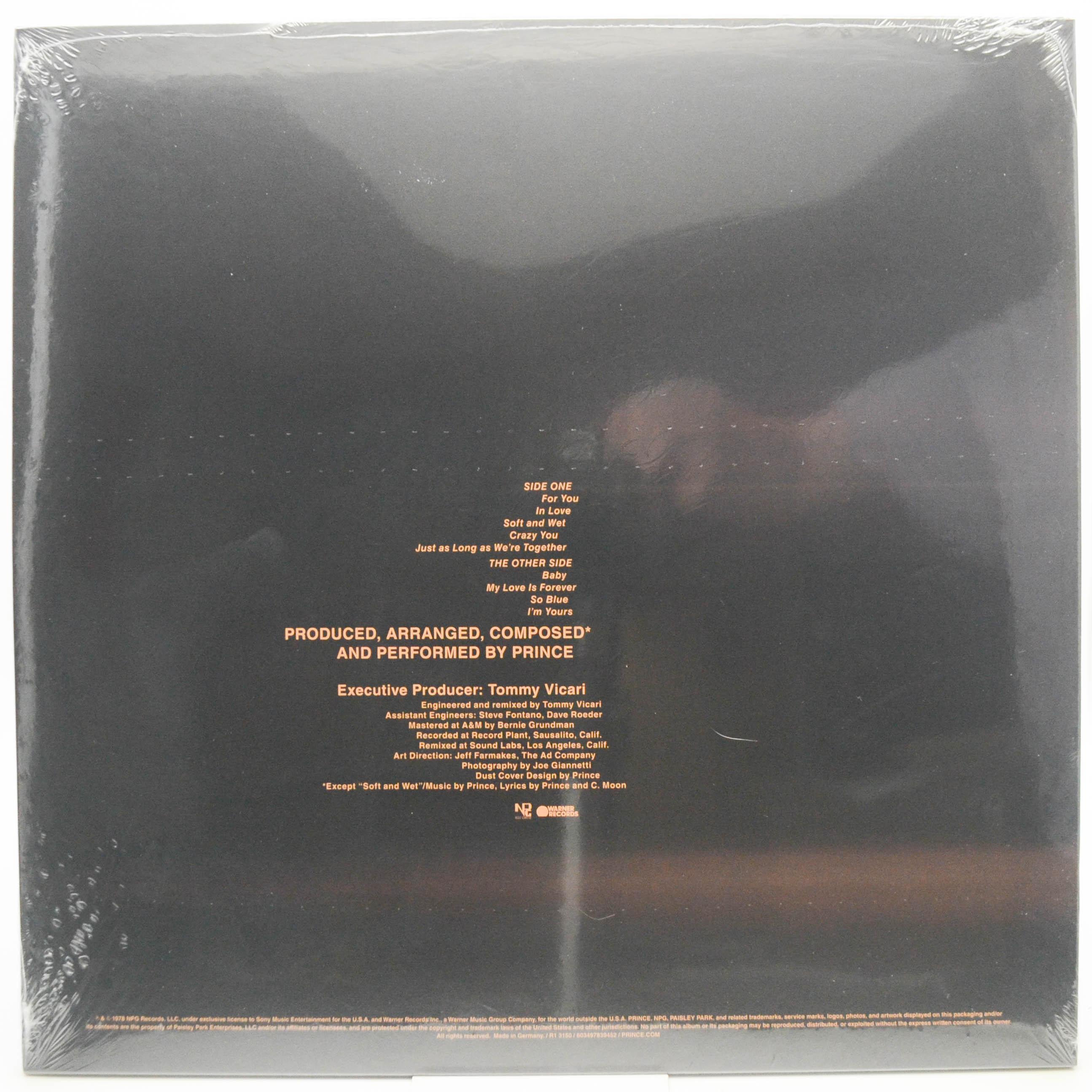 Prince — For You, 1978