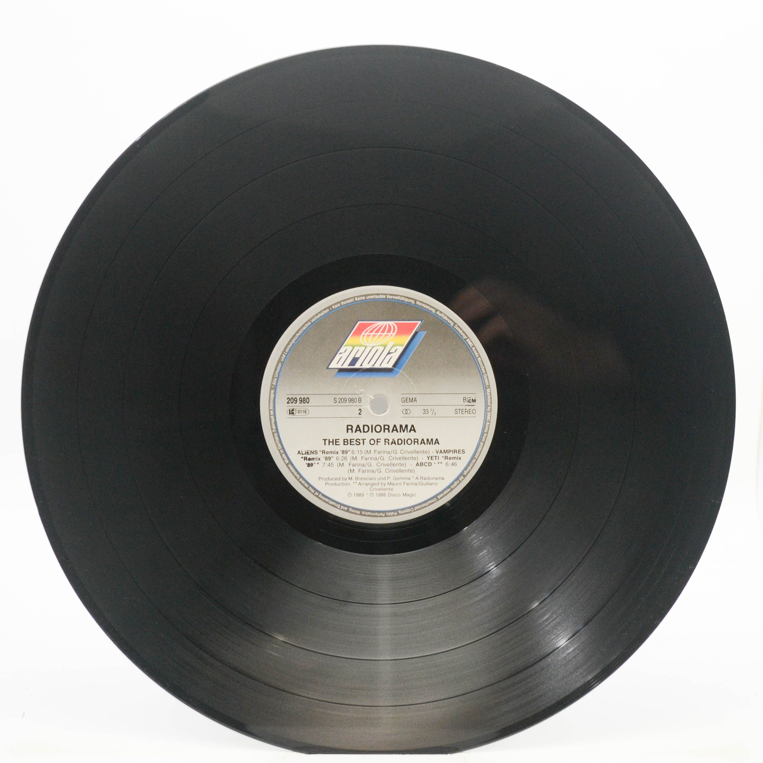 Radiorama — The Best Of Radiorama, 1989