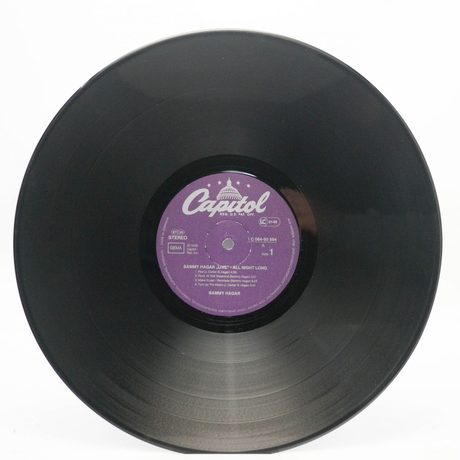 Sammy Hagar — All Night Long, 1978