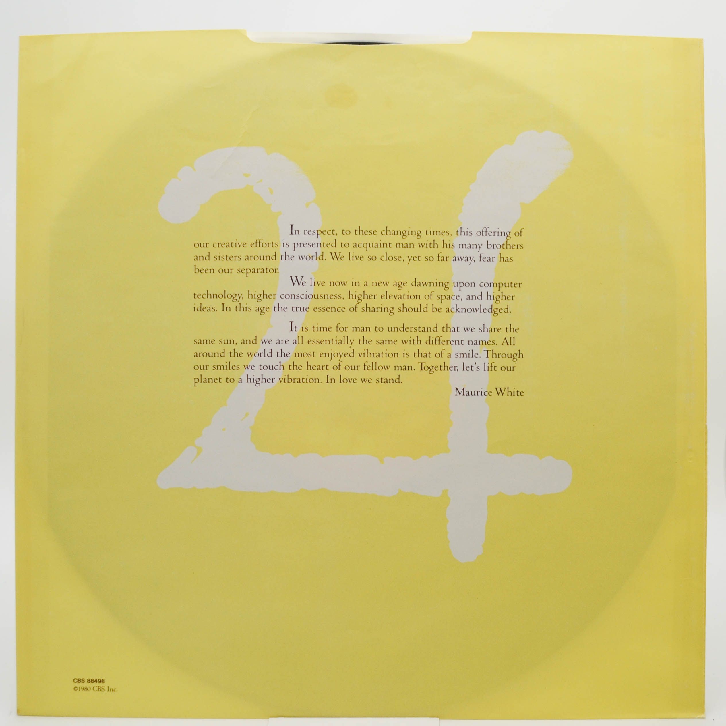 Earth Wind & Fire — Faces (2LP), 1980