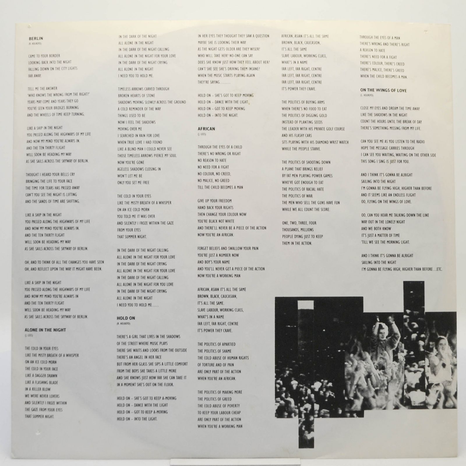 Barclay James Harvest — Glasnost, 1988