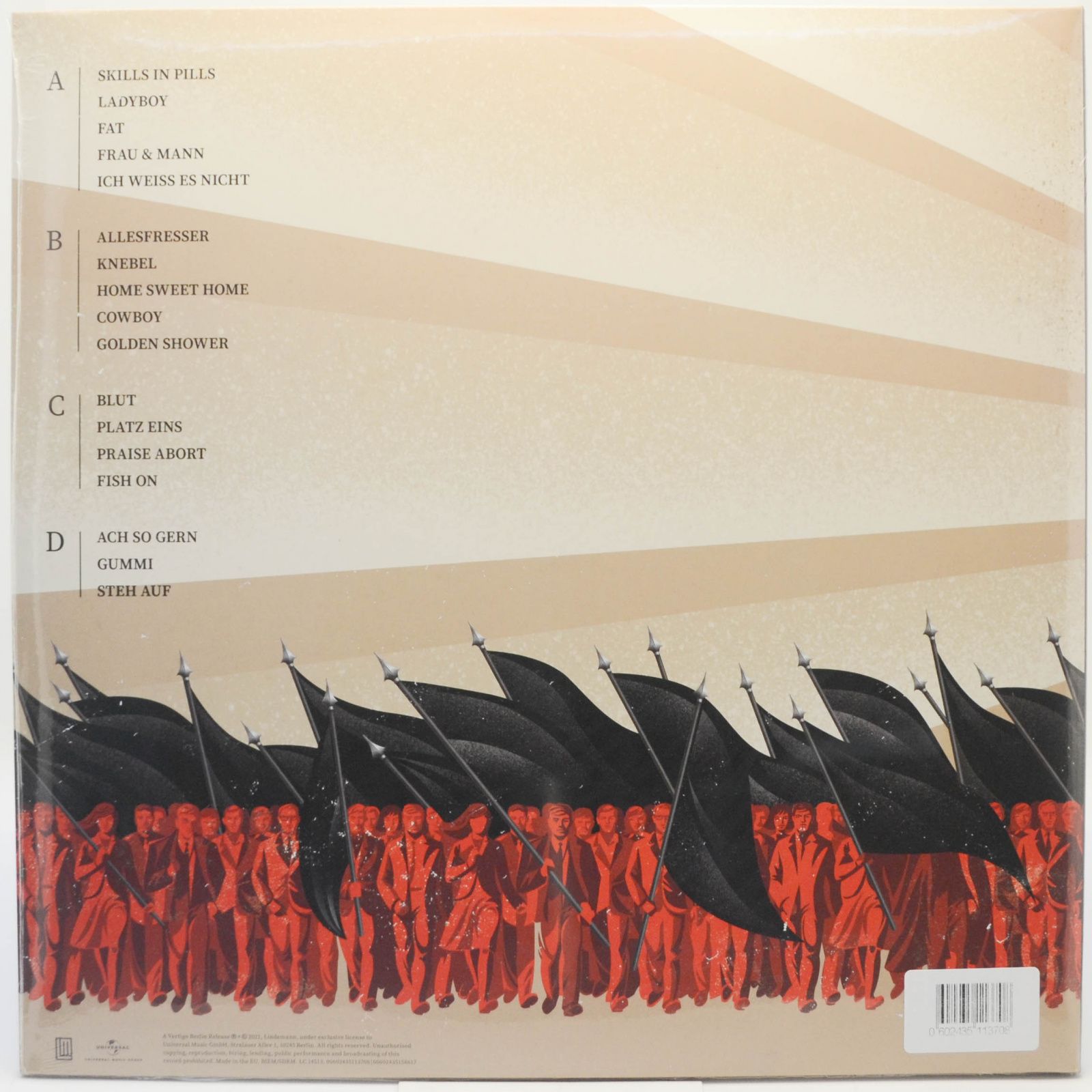 Lindemann — Live In Moscow (2LP), 2021