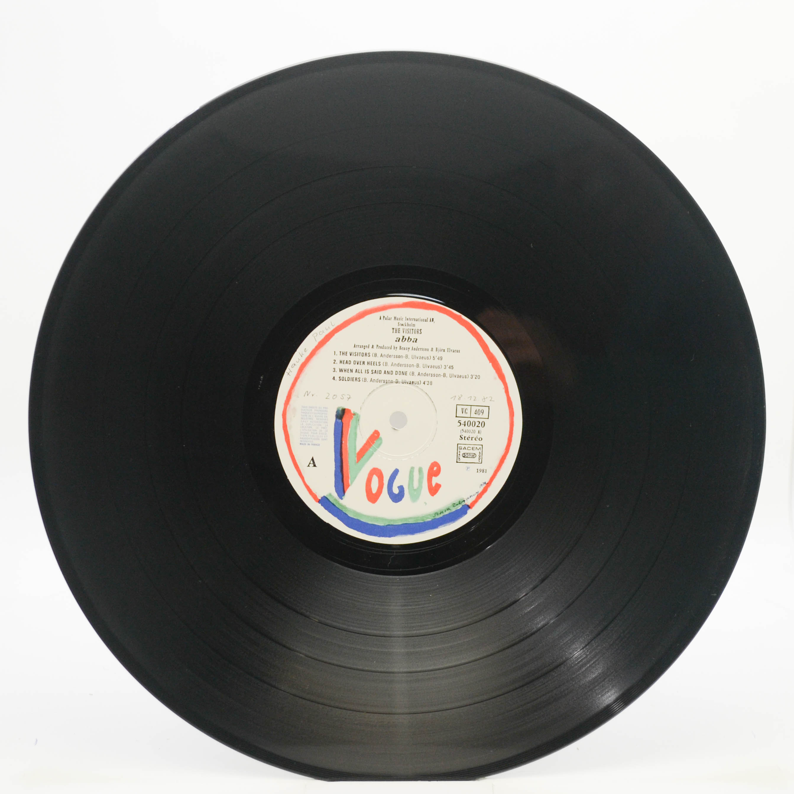 ABBA — The Visitors, 1981