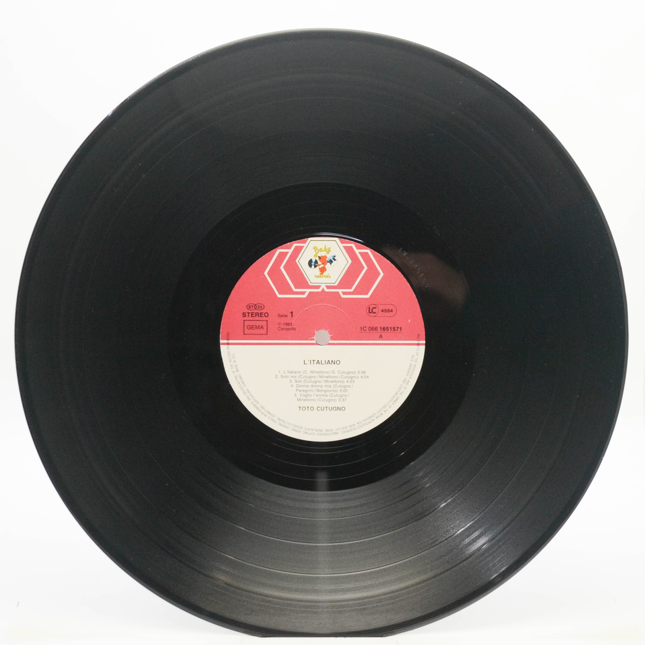 Toto Cutugno — L'Italiano, 1983