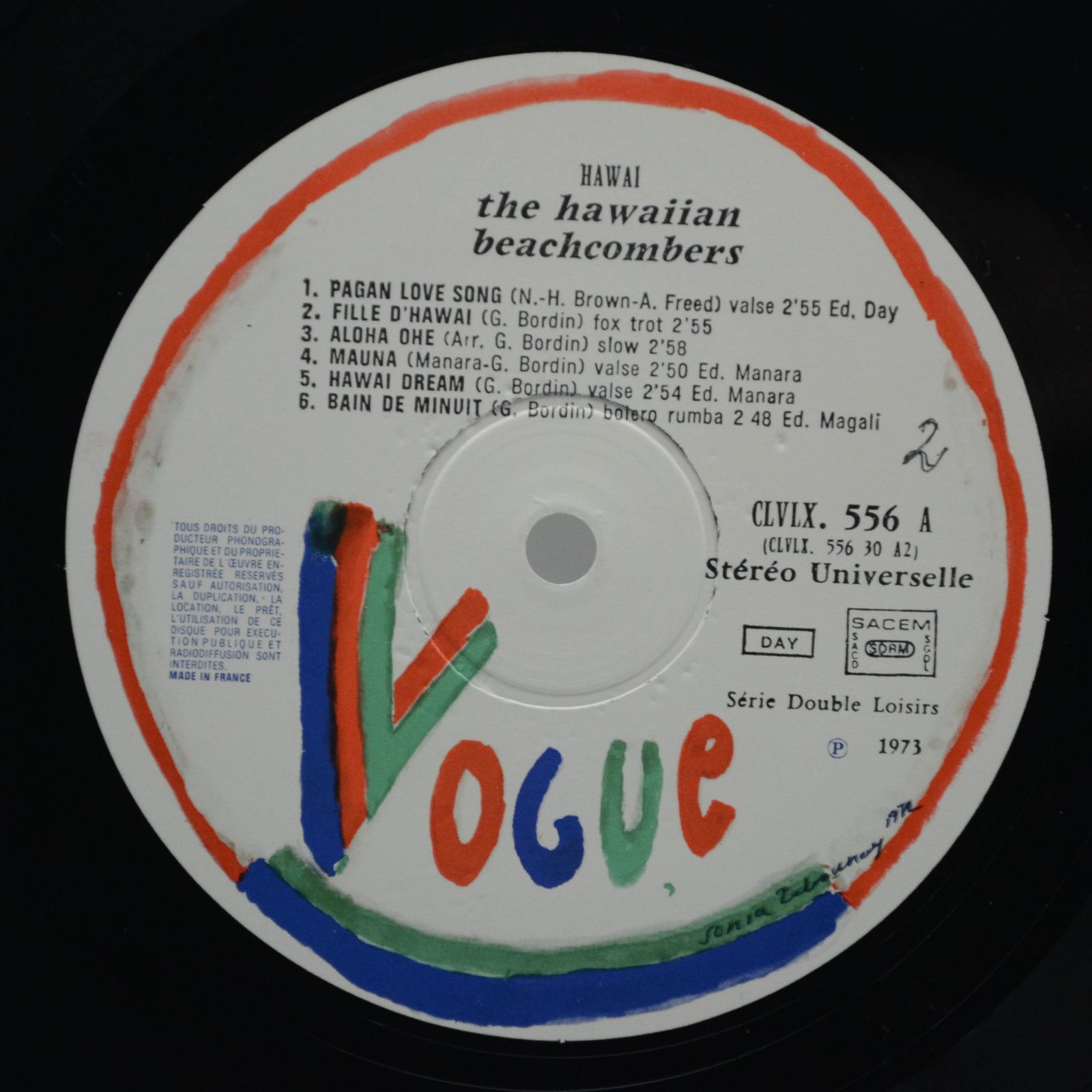 Hawaiian Beachcombers — Hawaïï... Hawaïï... (2LP), 1976