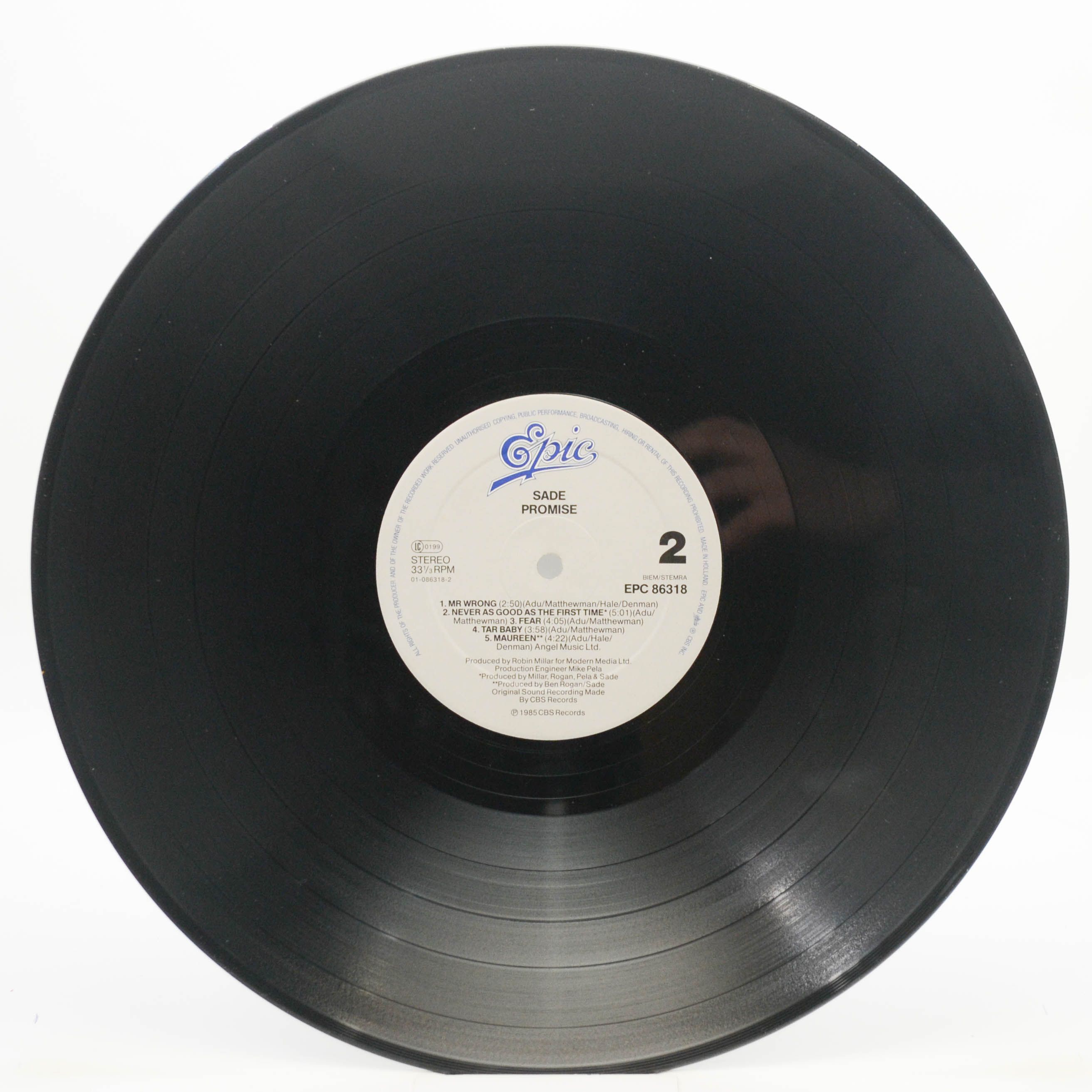 Sade — Promise, 1985