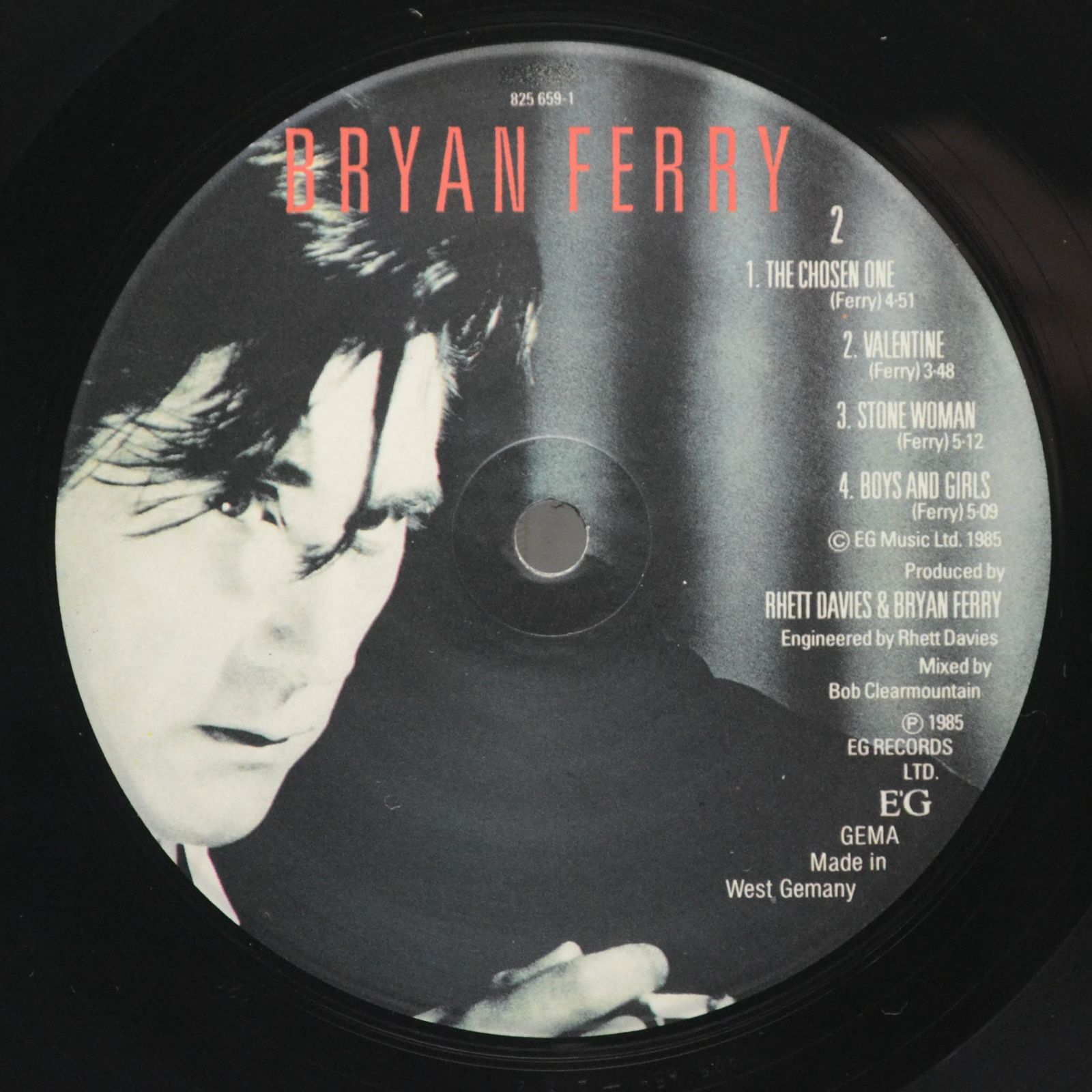 Bryan Ferry — Boys And Girls, 1985