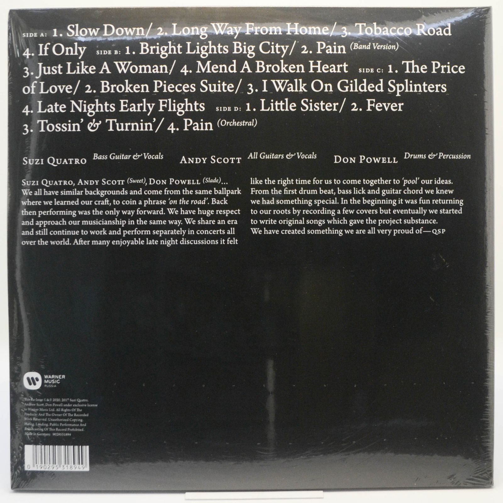 Quatro, Scott & Powell — Quatro, Scott & Powell (2LP), 2018