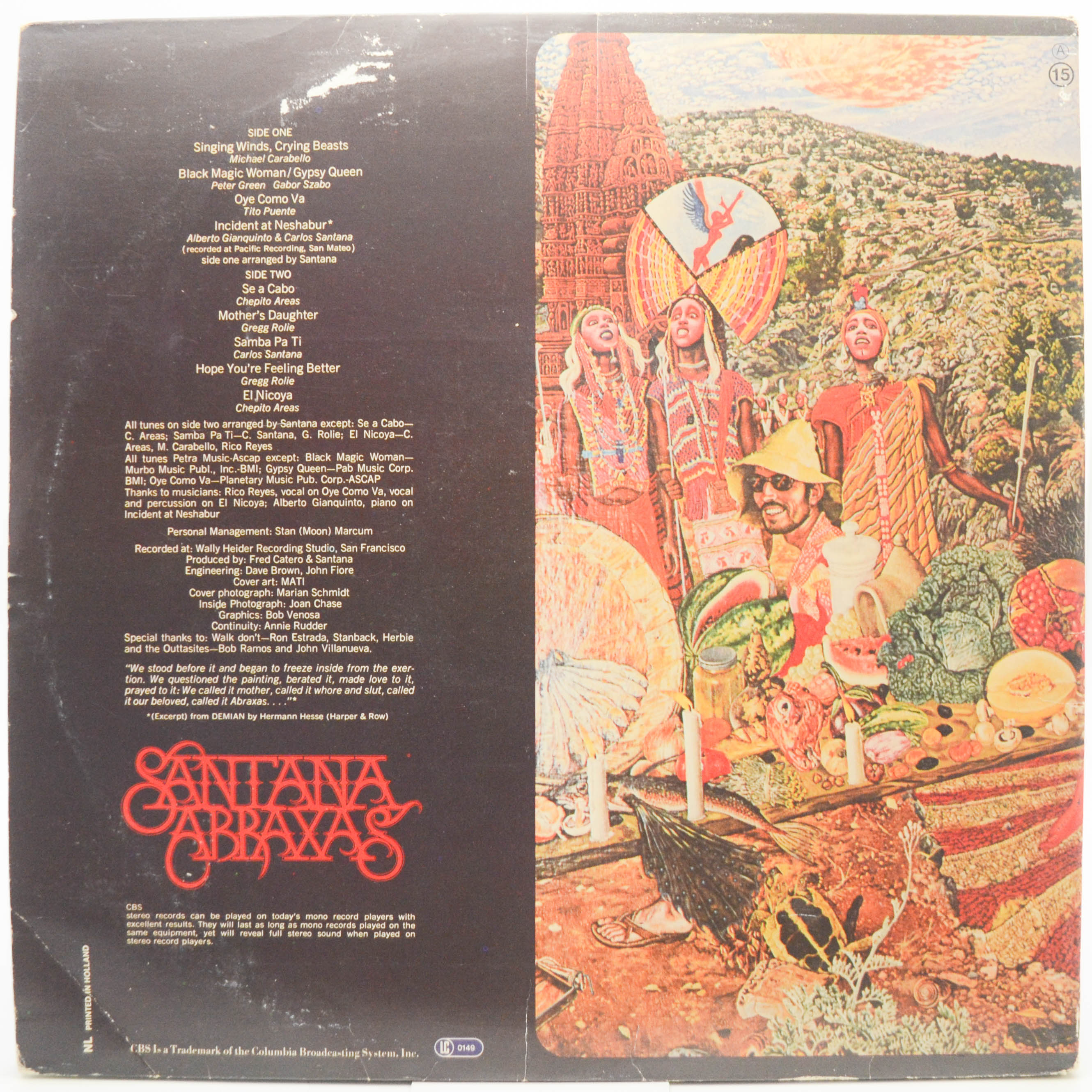 Santana — Abraxas, 1970