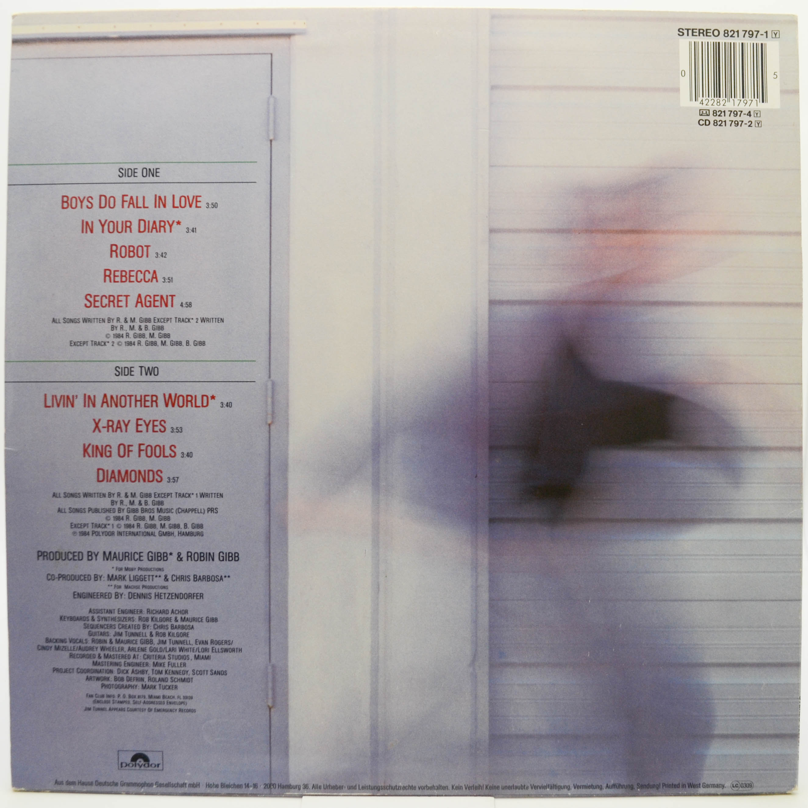 Robin Gibb — Secret Agent, 1984