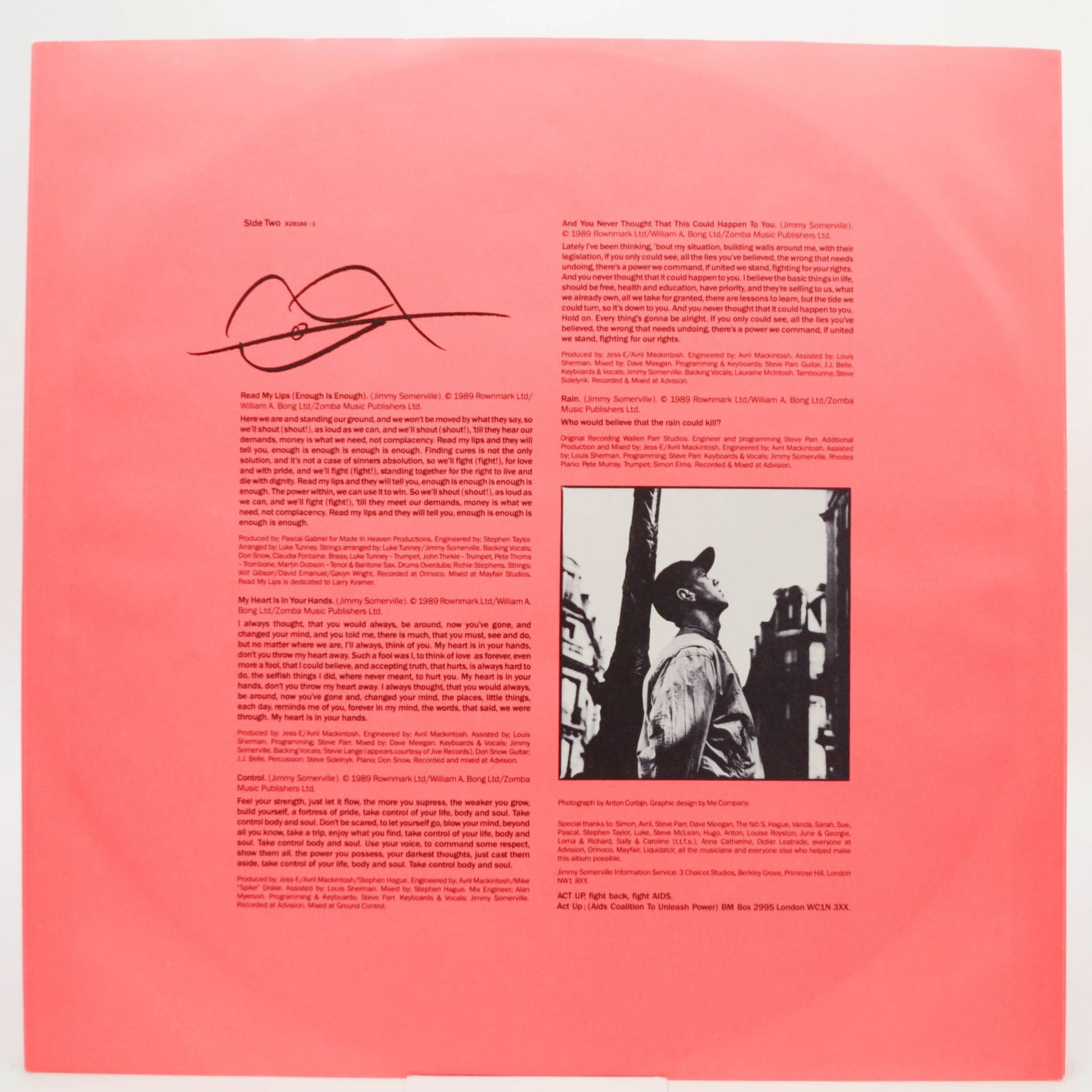 Jimmy Somerville — Read My Lips, 1989