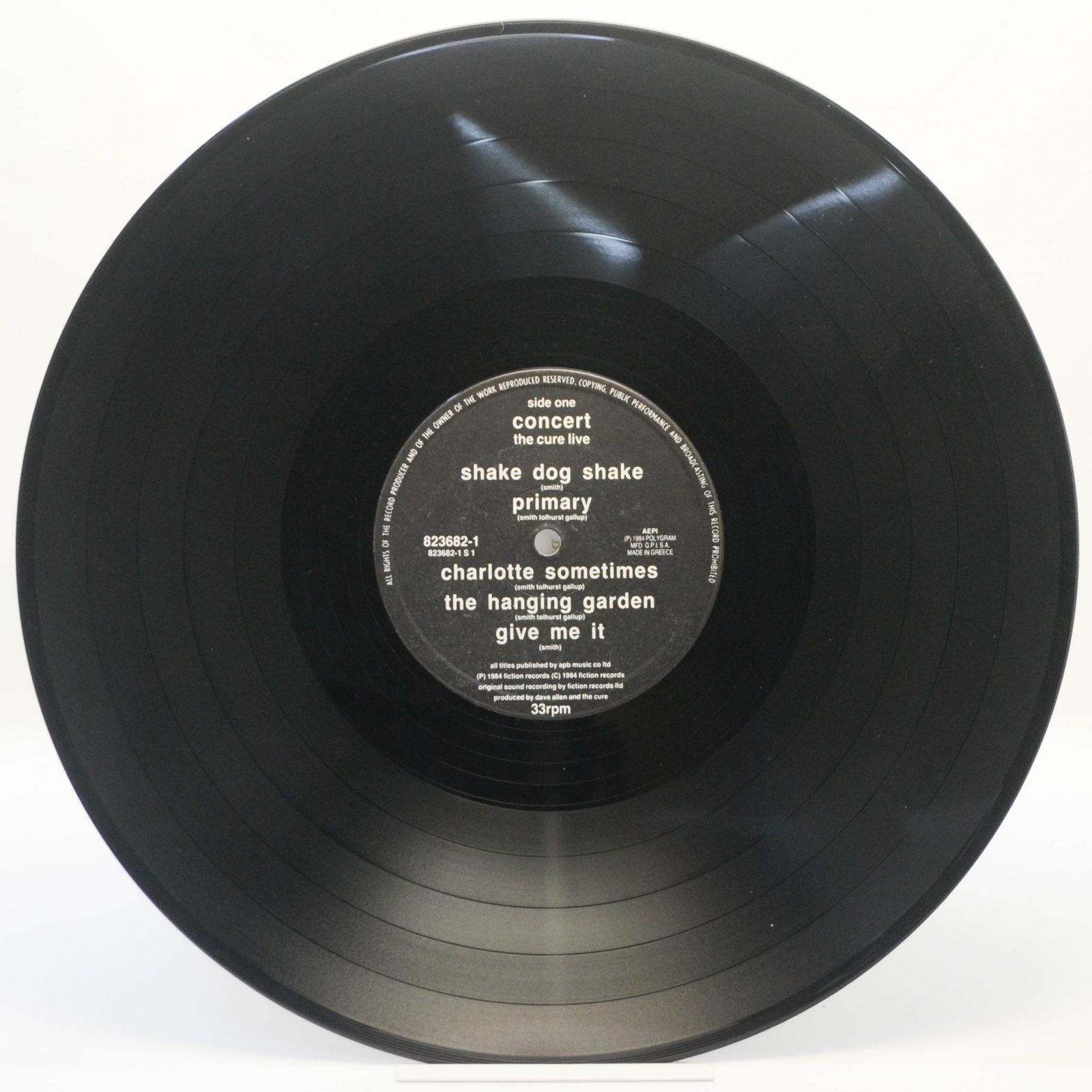 Cure — Concert - The Cure Live, 1984