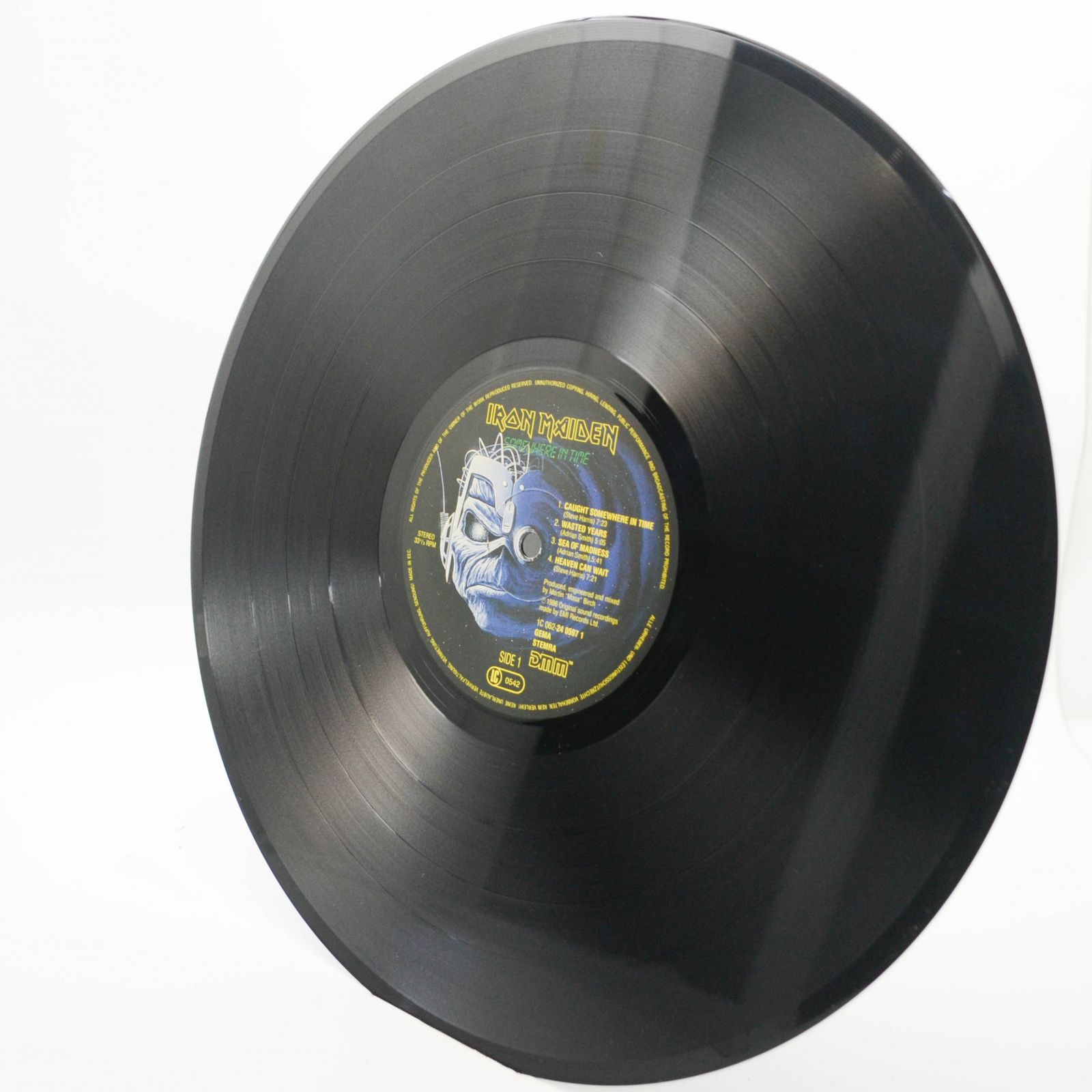 Iron Maiden — Somewhere In Time, 1986