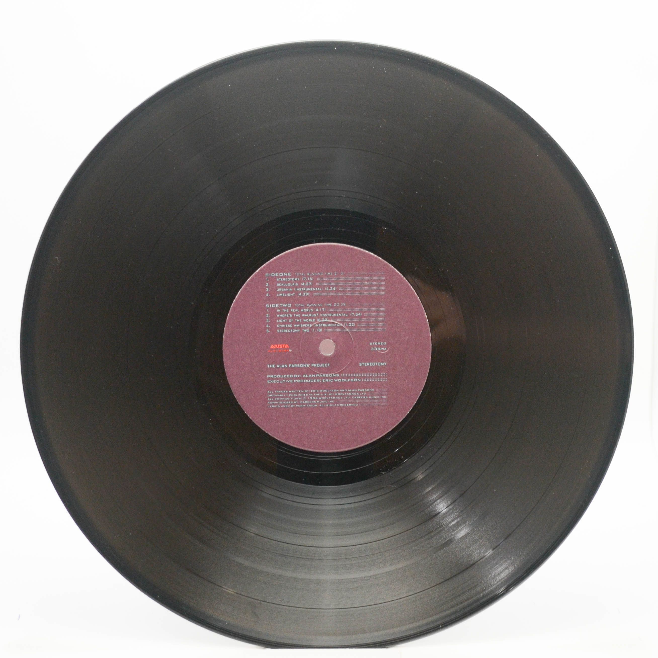 Alan Parsons Project — Stereotomy, 1985