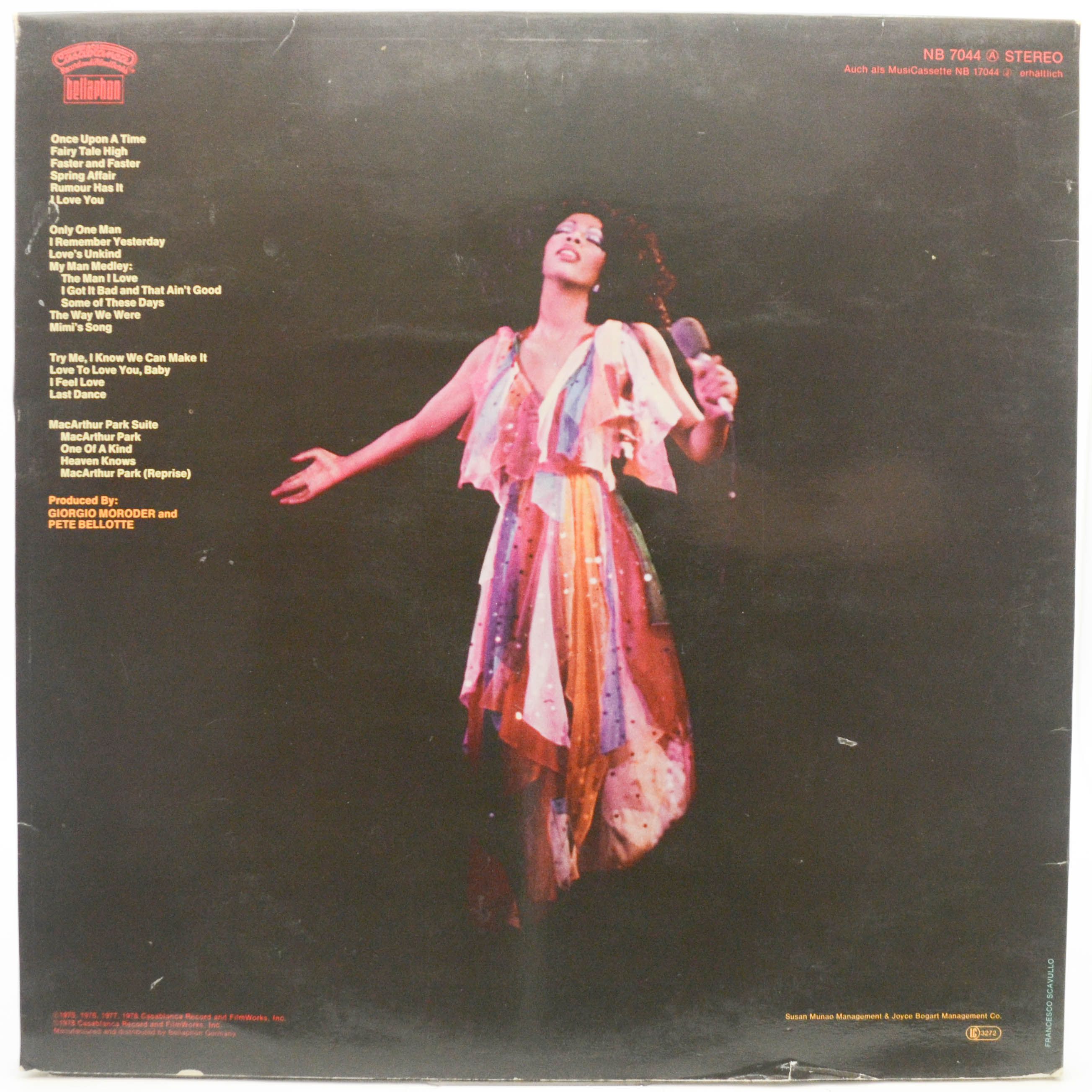 Donna Summer — Live And More (2LP), 1978