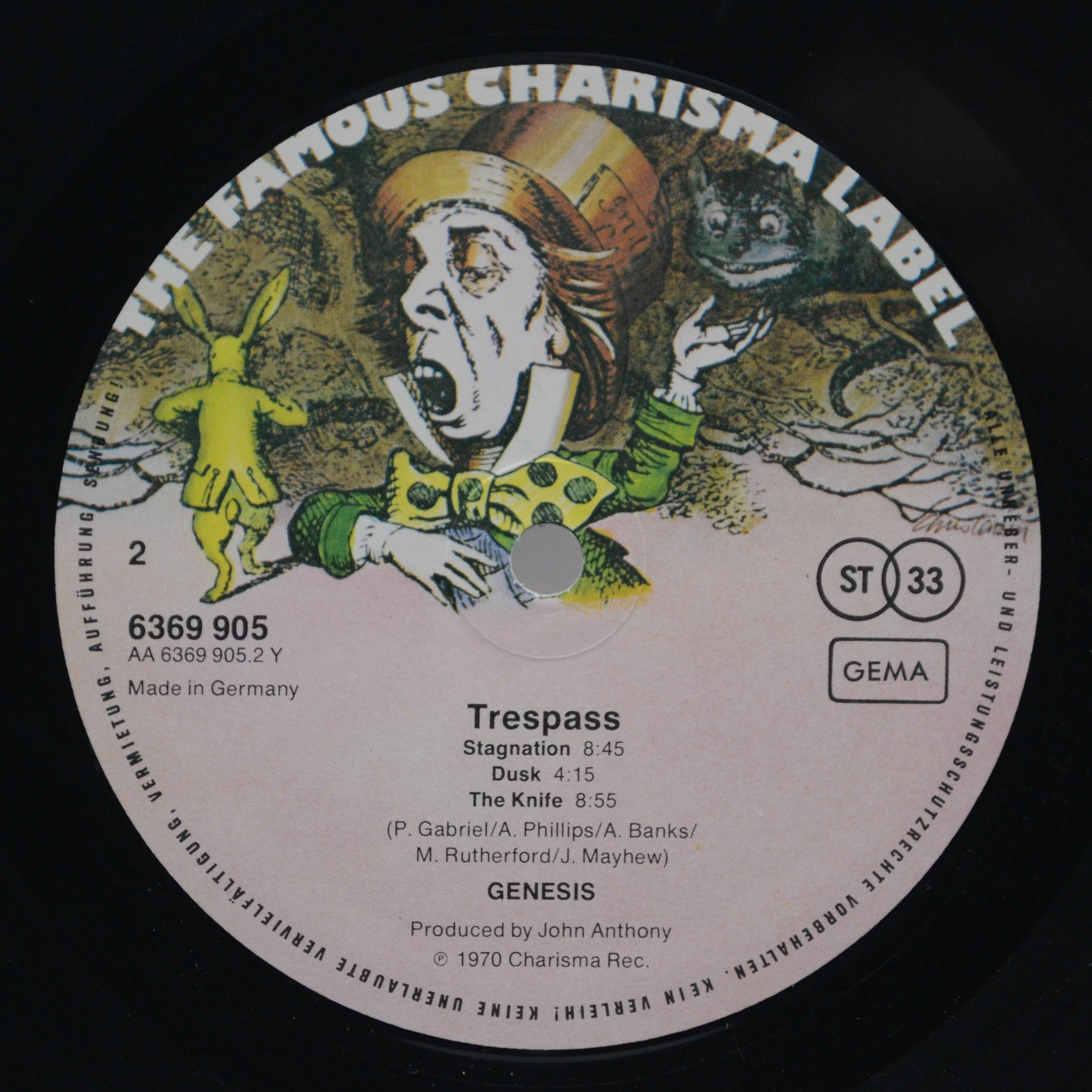 Genesis — Trespass, 1970