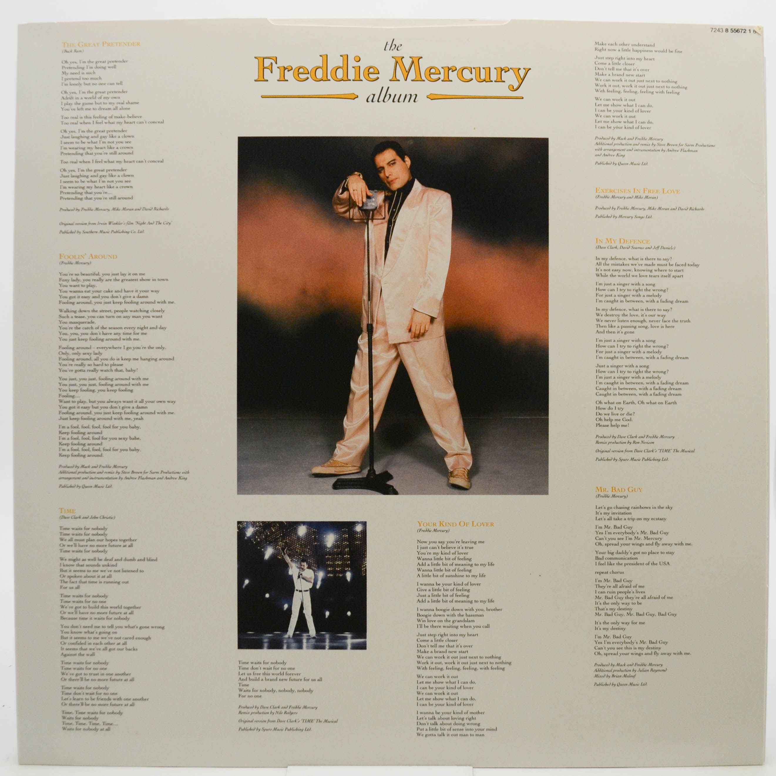 Freddie Mercury — The Freddie Mercury Album, 1997