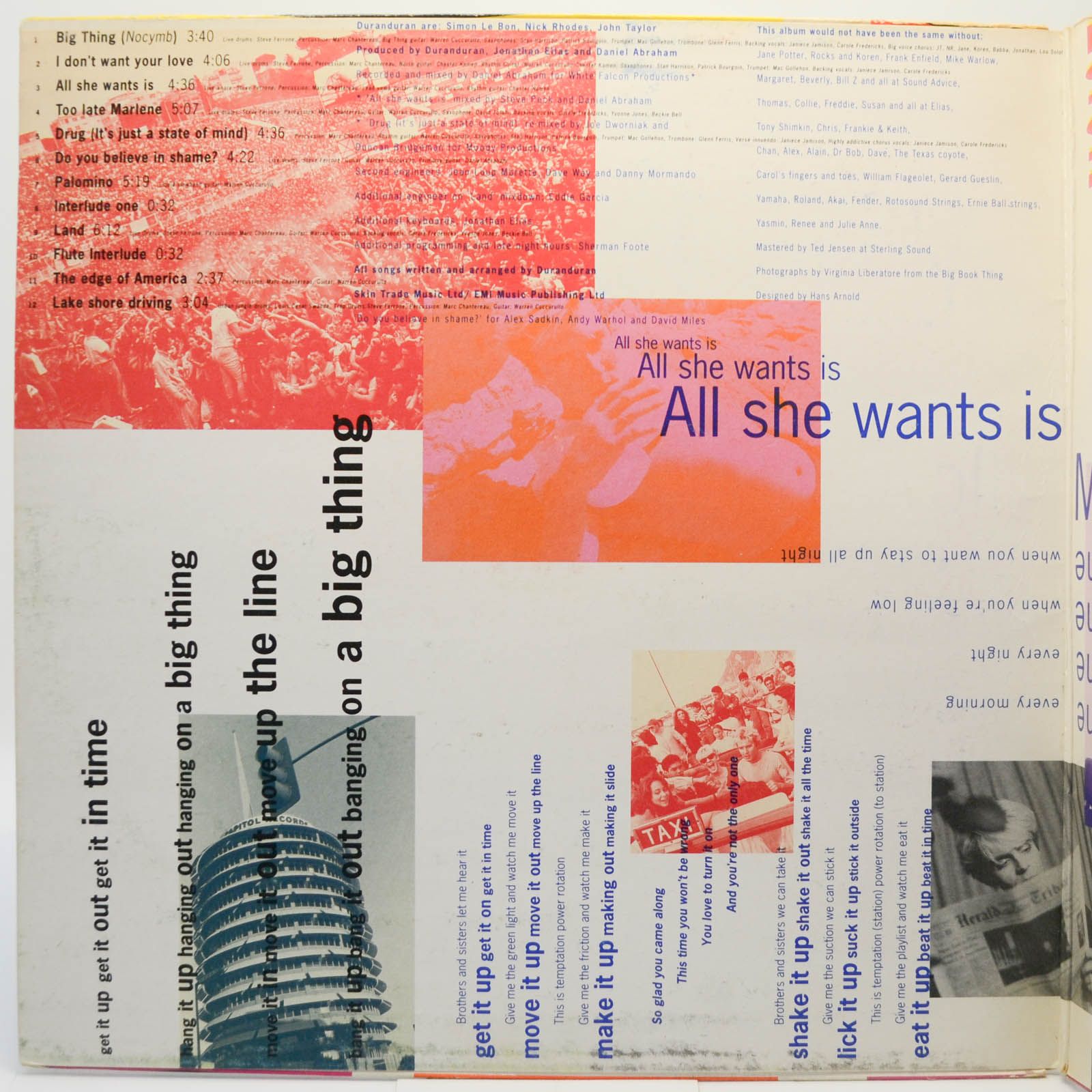 Duran Duran — Big Thing, 1988