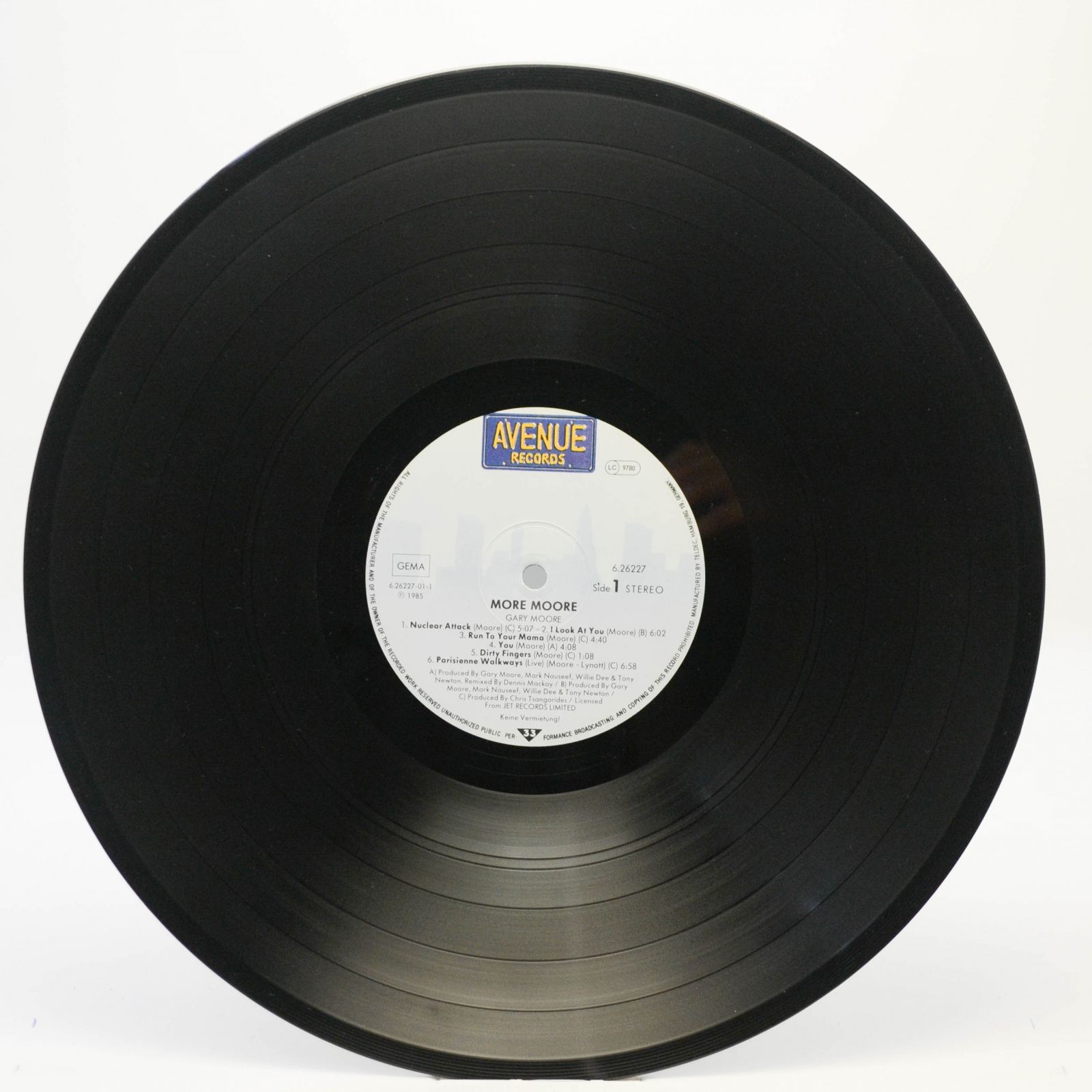 Gary Moore — Nuclear Attack, 1985