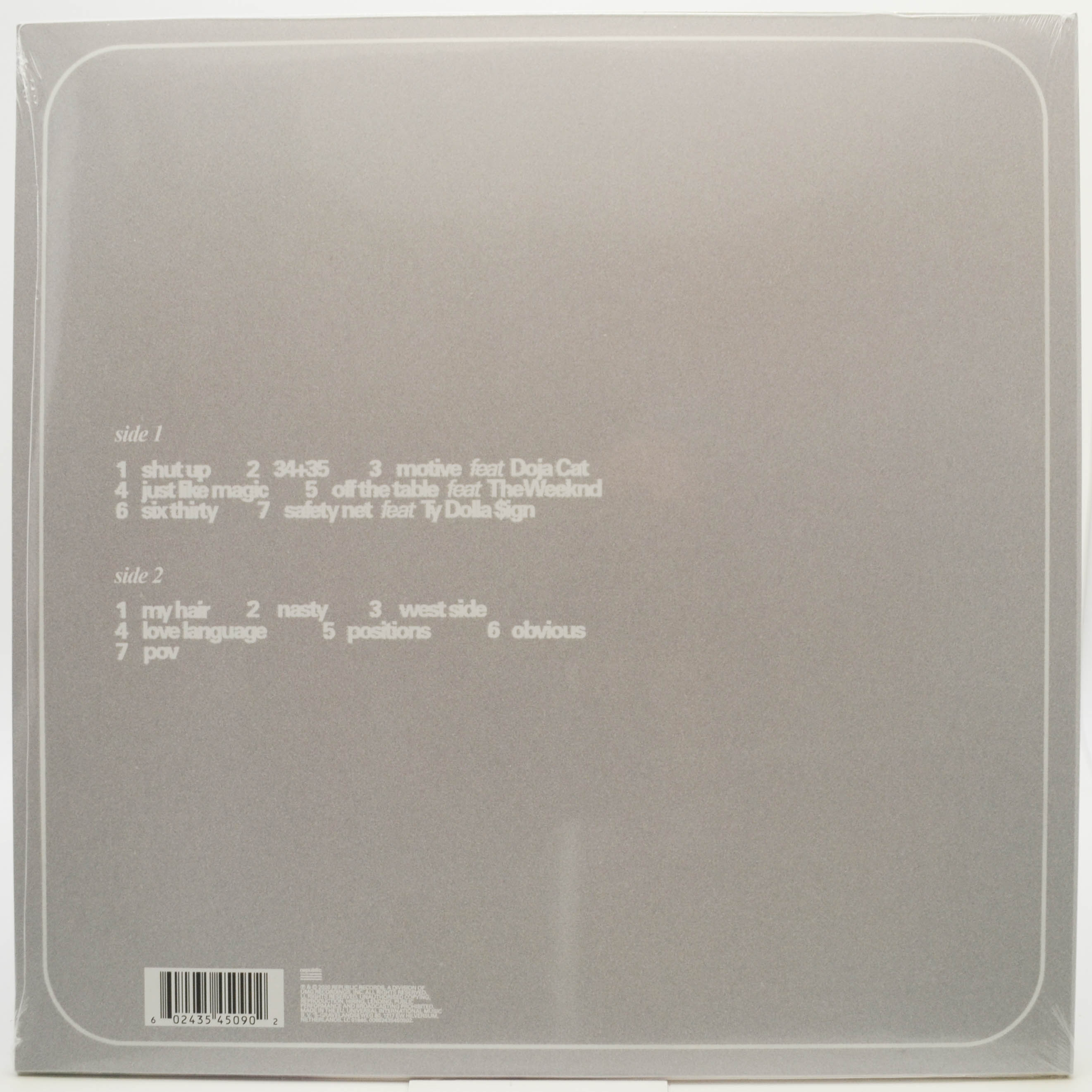 Ariana Grande — Positions, 2020