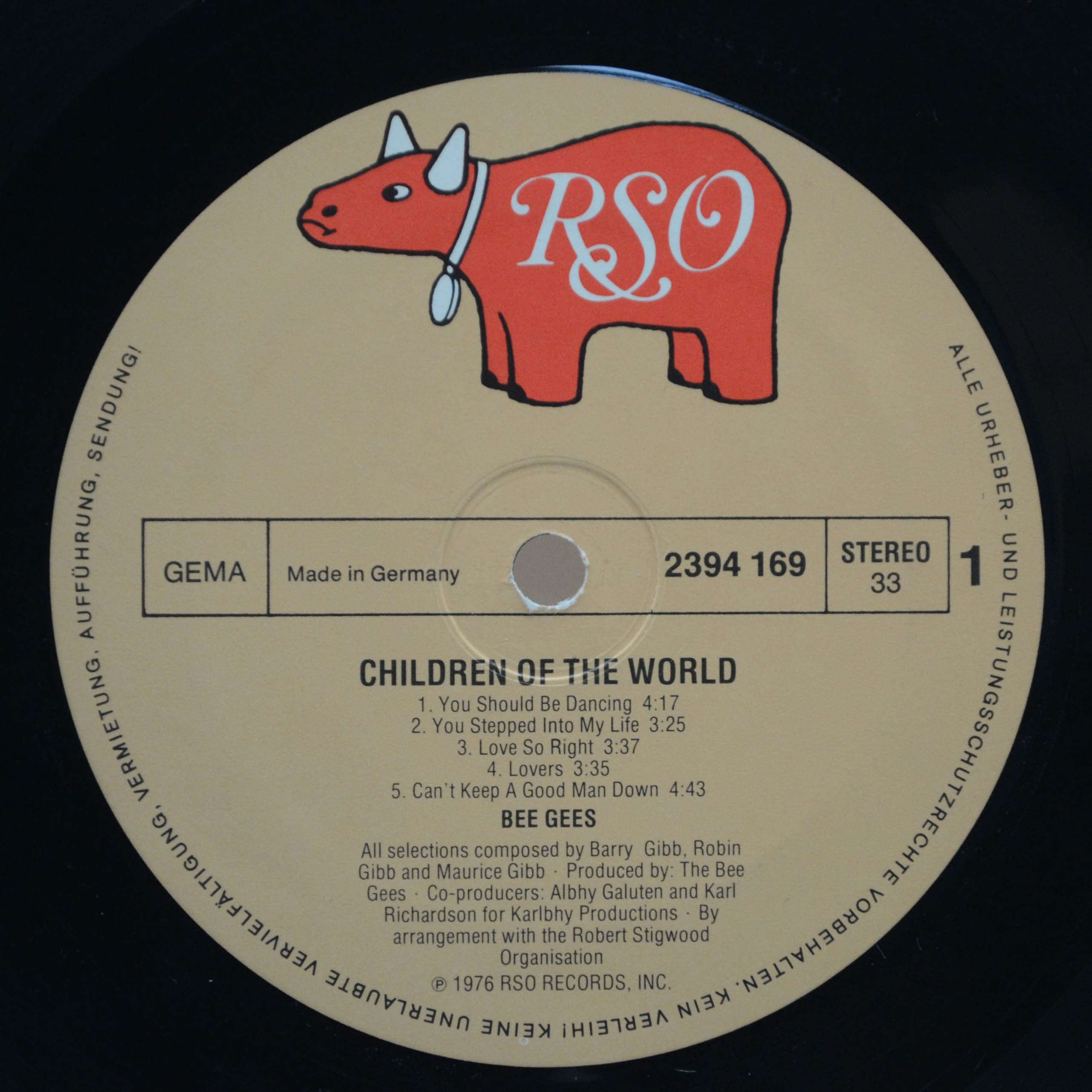 Bee Gees — Children Of The World, 1976