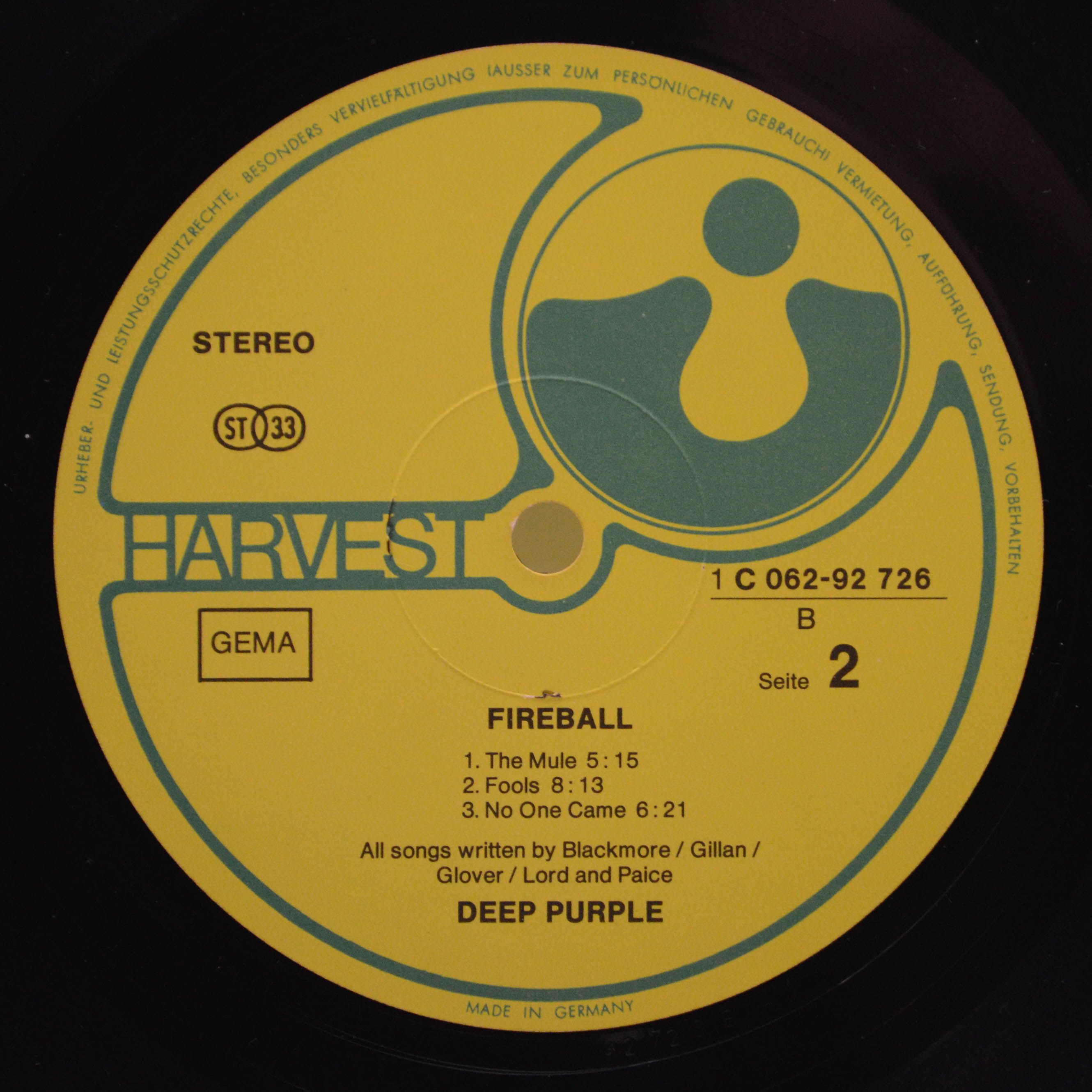 Deep Purple — Fireball, 1971