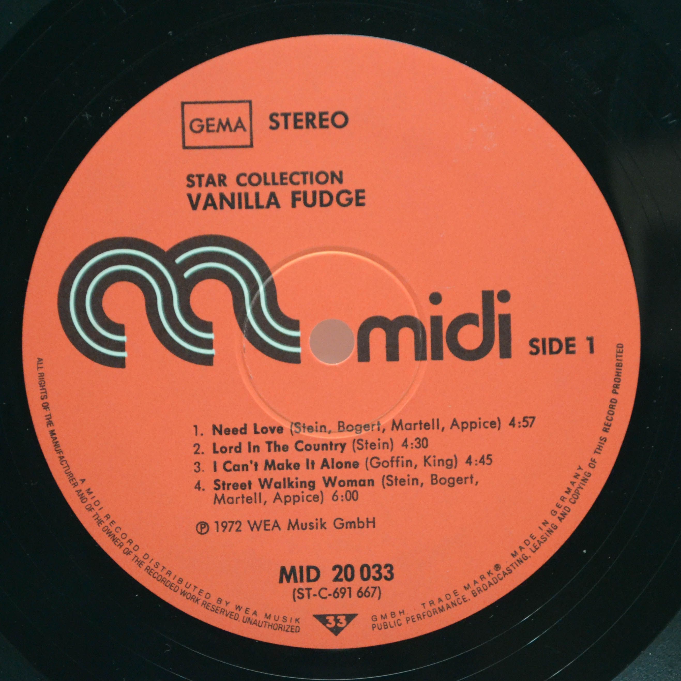 Vanilla Fudge — Star-Collection, 1972