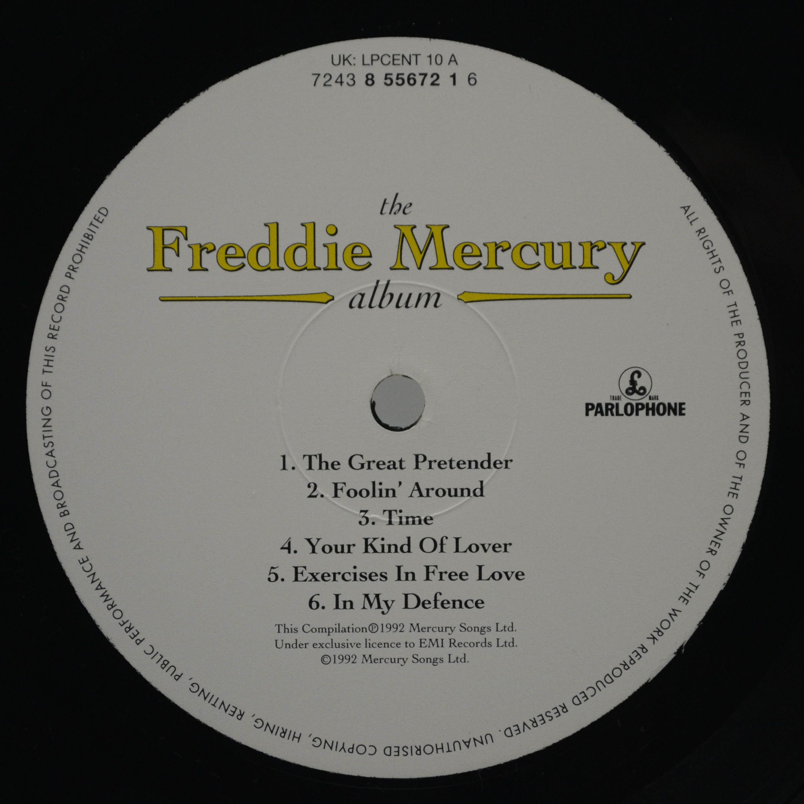 Freddie Mercury — The Freddie Mercury Album, 1997