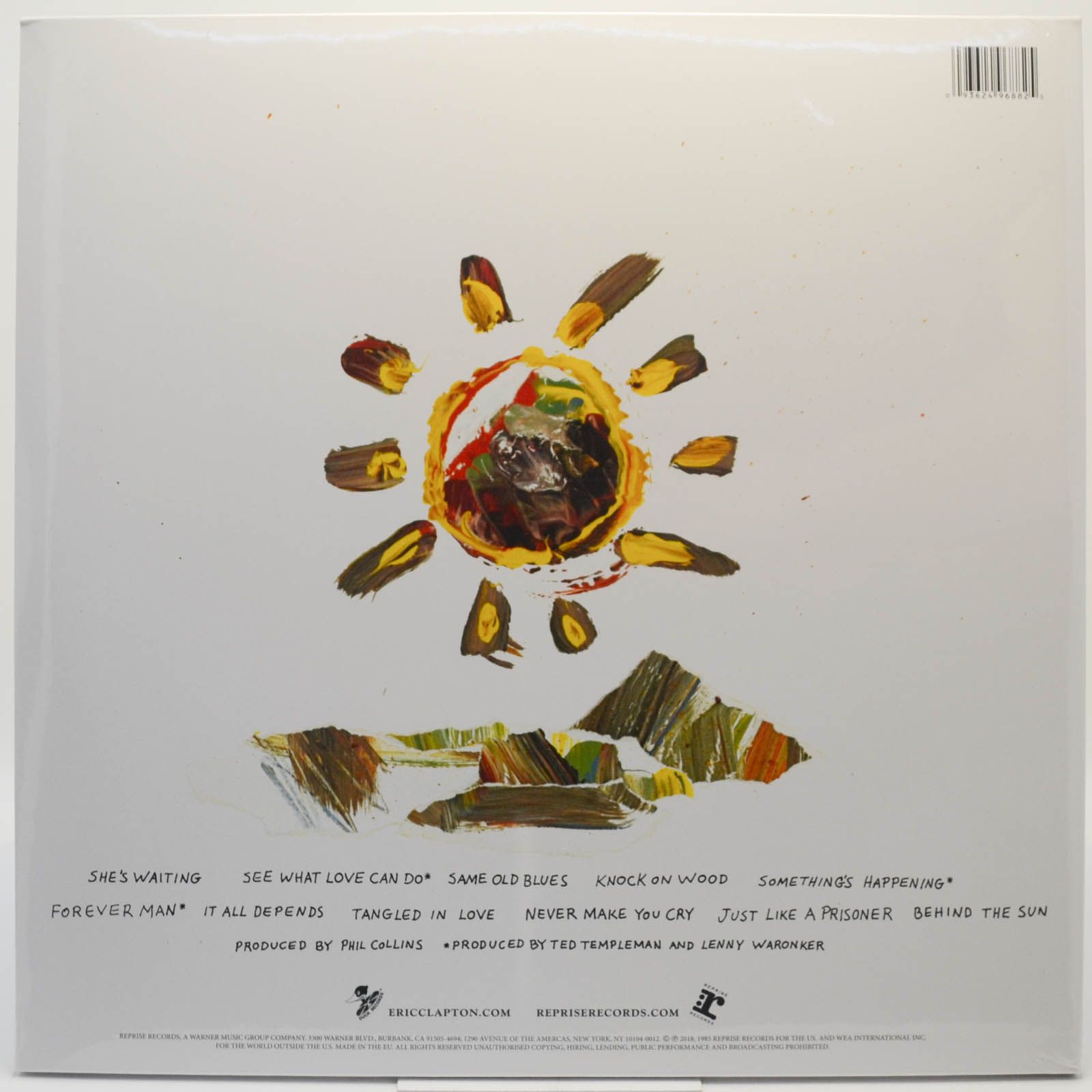 Eric Clapton — Behind The Sun (2LP), 1985