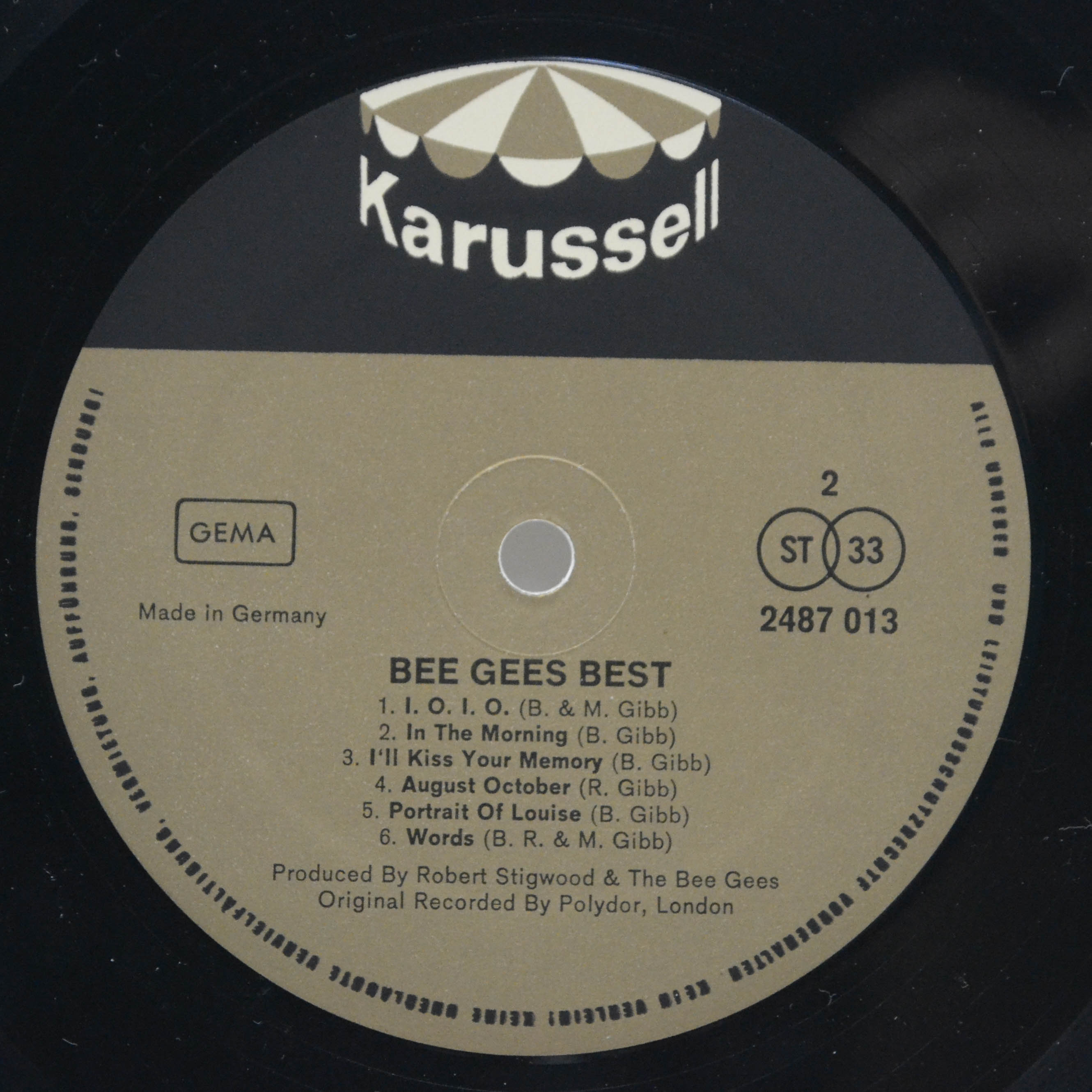 Bee Gees — Best (2LP), 1973