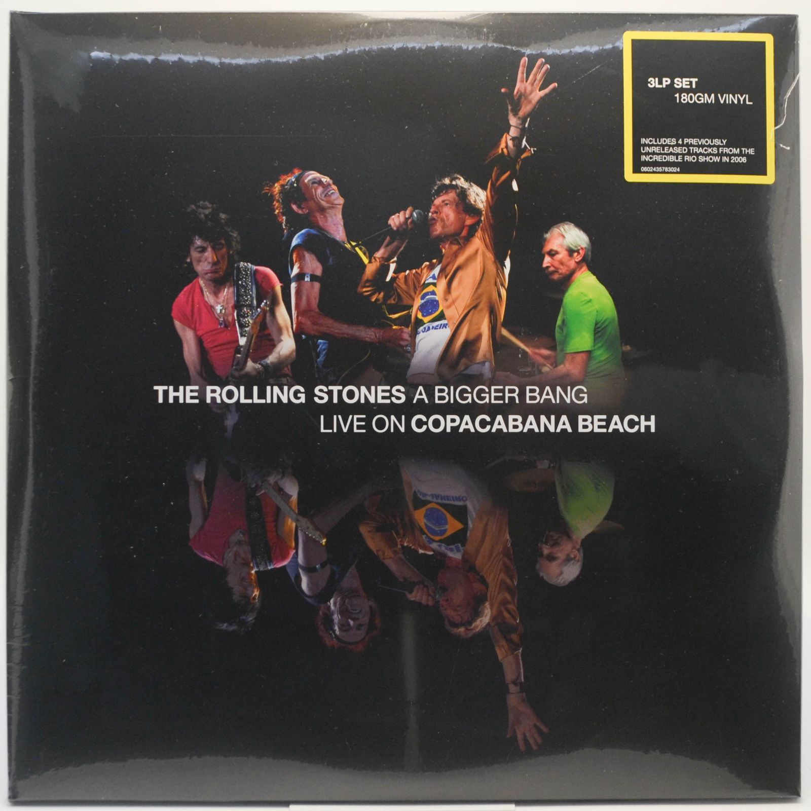 A Bigger Bang - Live On Copacabana Beach (3LP), 2021