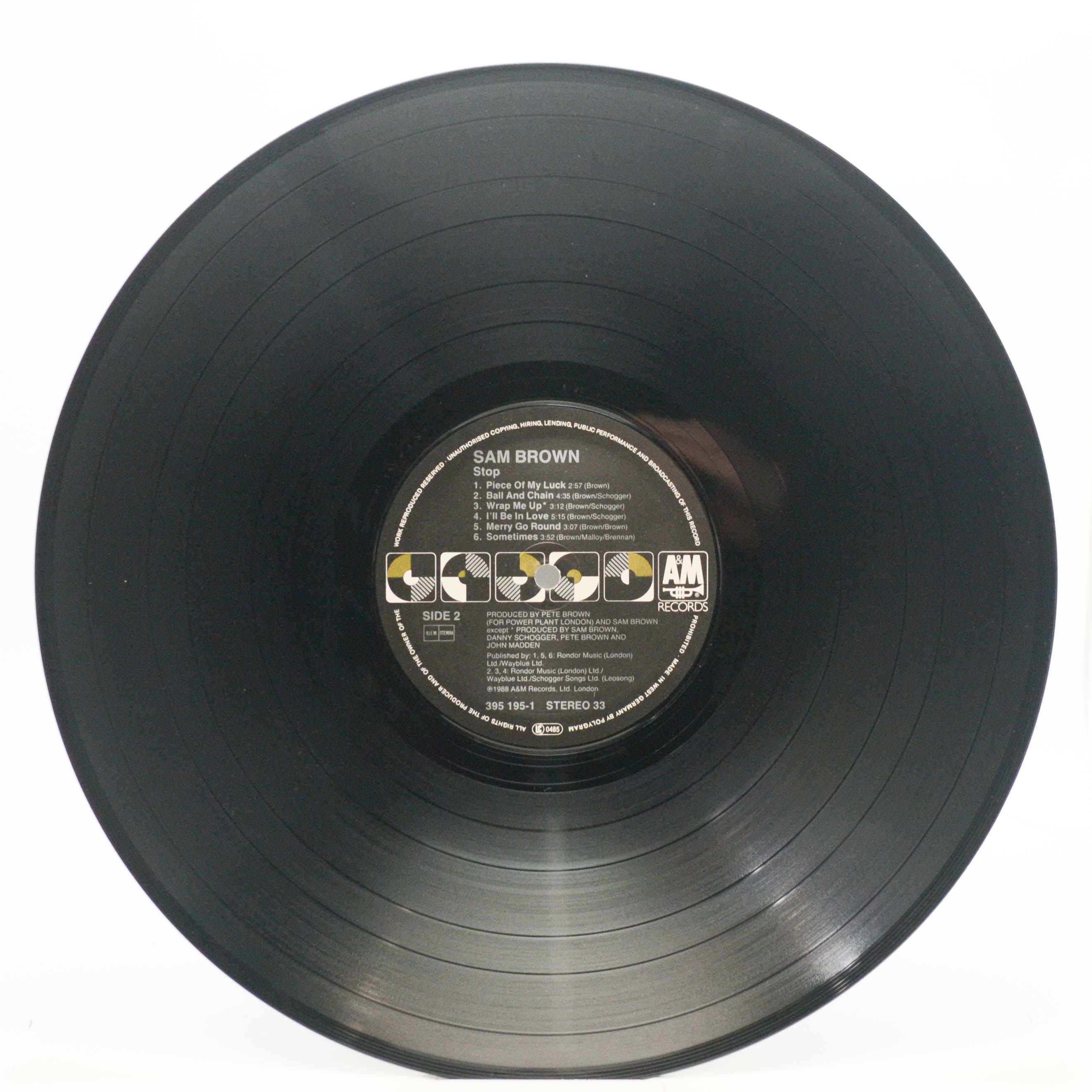 Sam Brown — Stop!, 1972