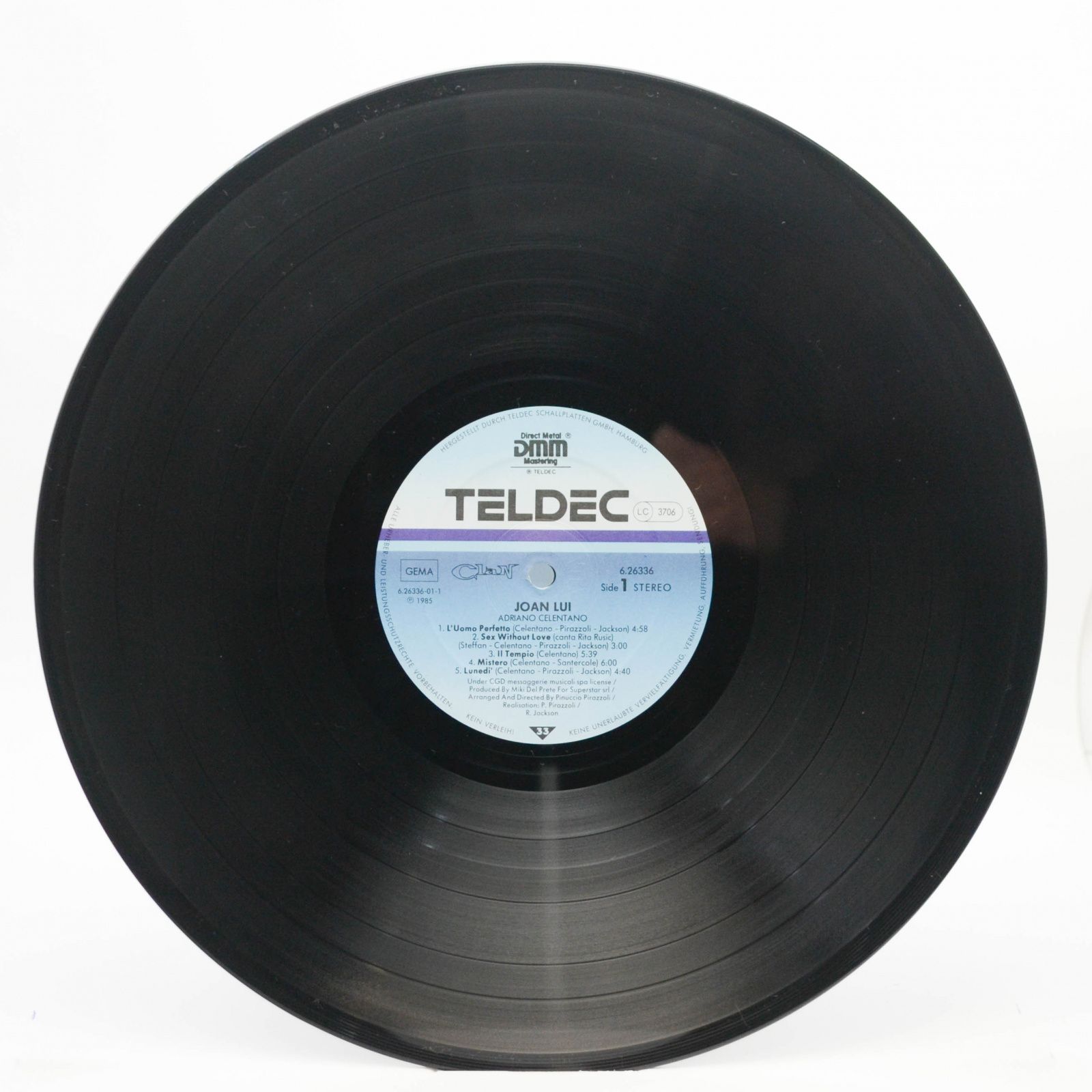 Adriano Celentano — Joan Lui (Soundtrack), 1985