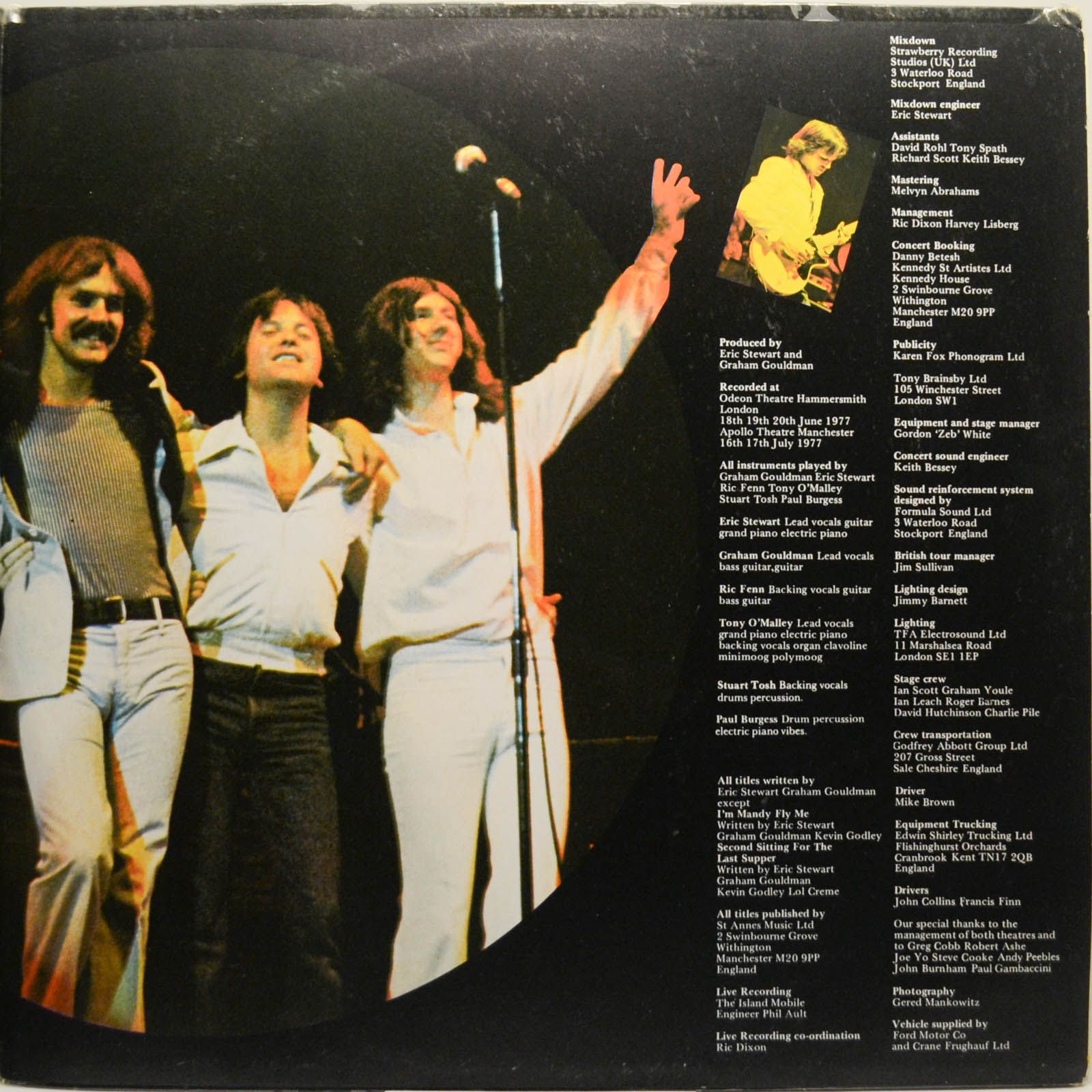 10cc — Live And Let Live (2LP), 1977