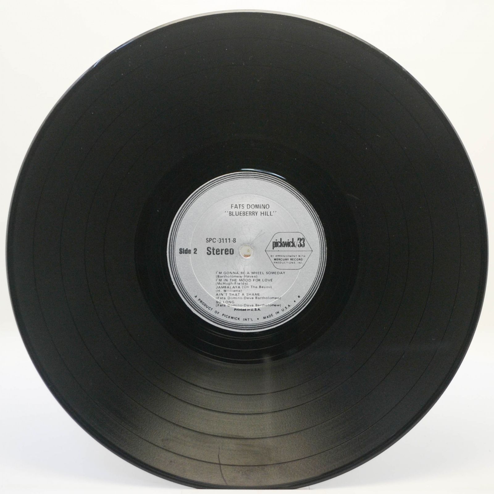 Fats Domino — Blueberry Hill, 1967