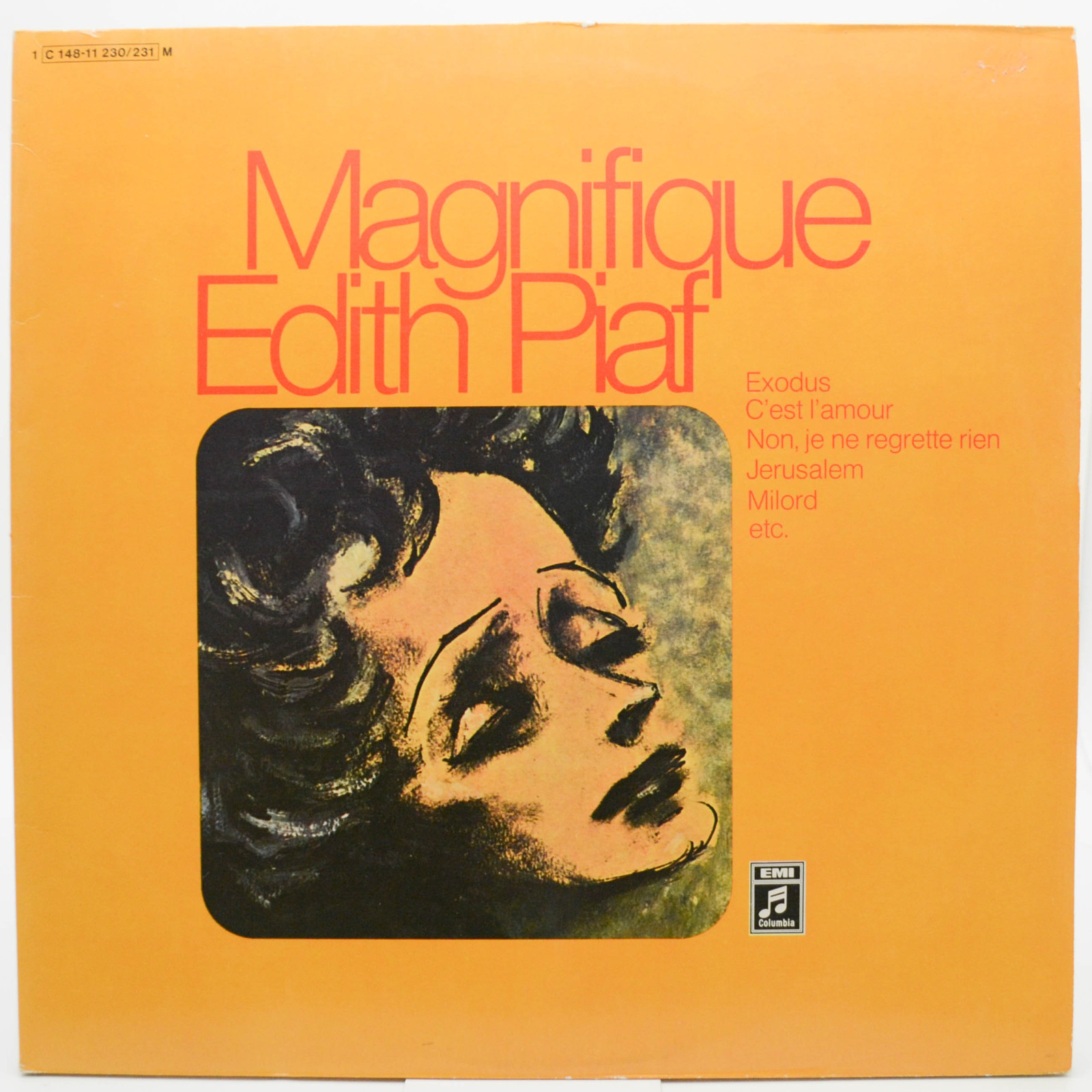 Edith Piaf — Magnifique Edith Piaf (2LP), 1973