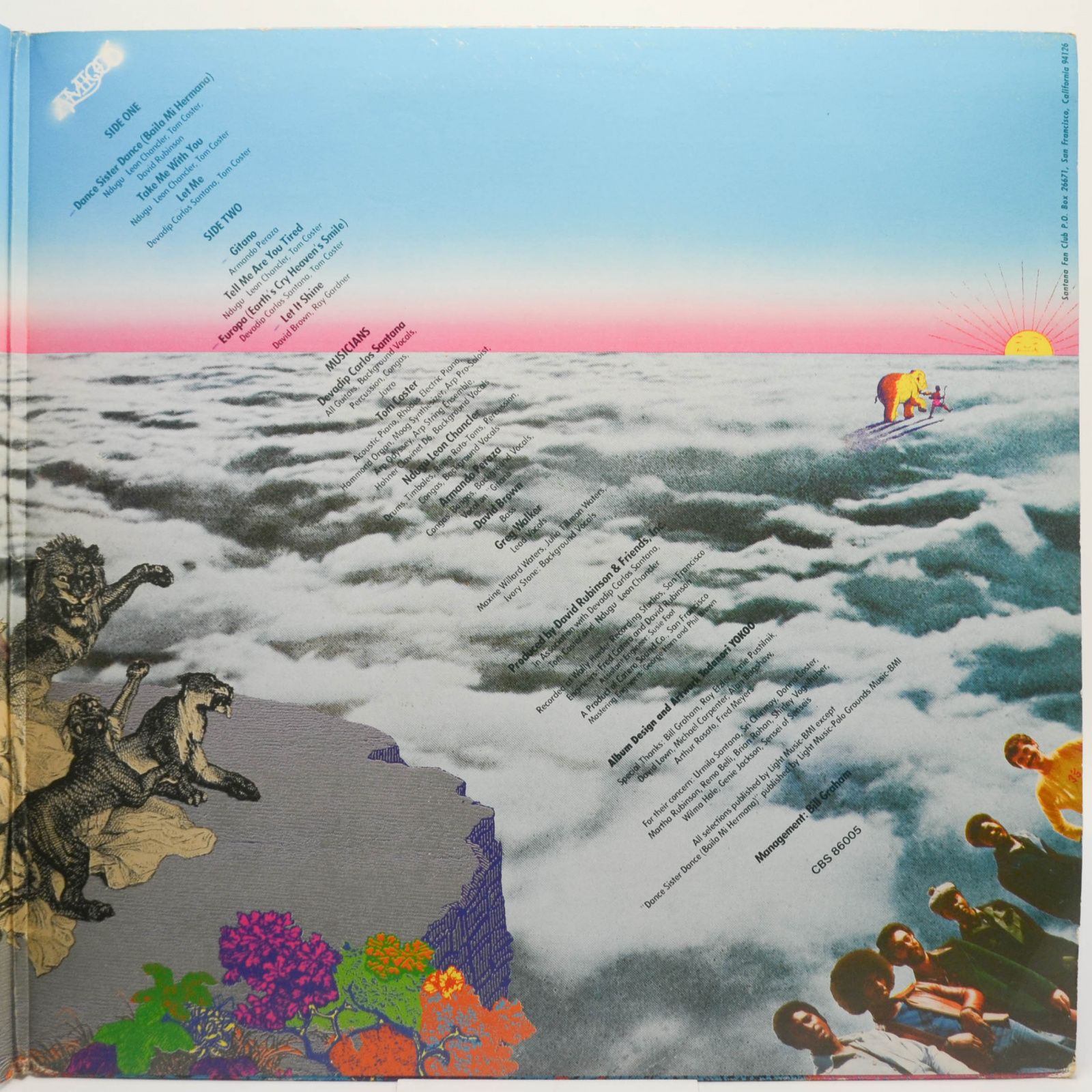 Santana — Amigos, 1976