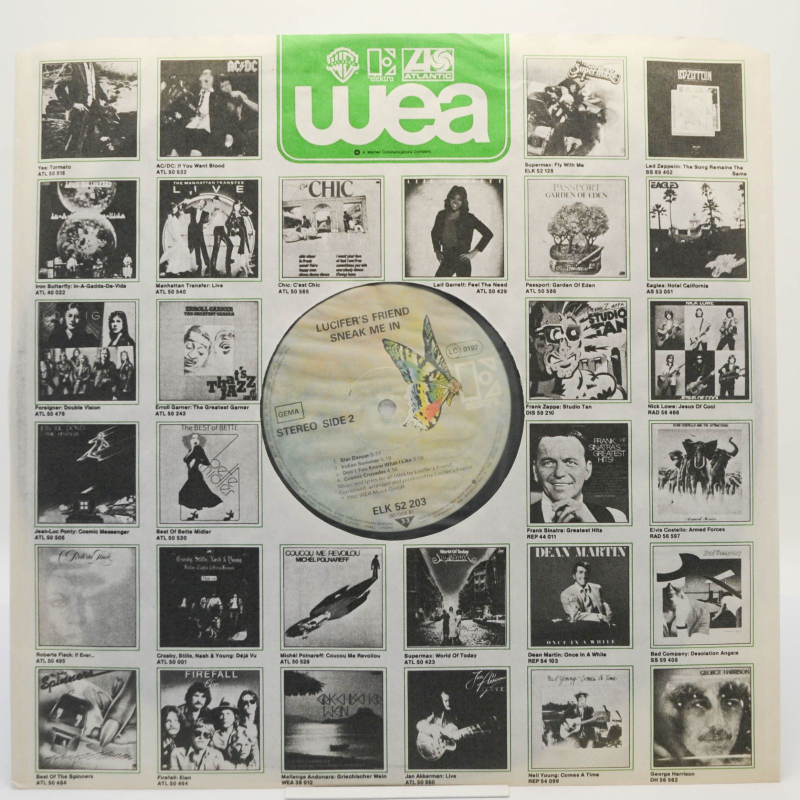 Lucifer's Friend — Sneak Me In, 1980