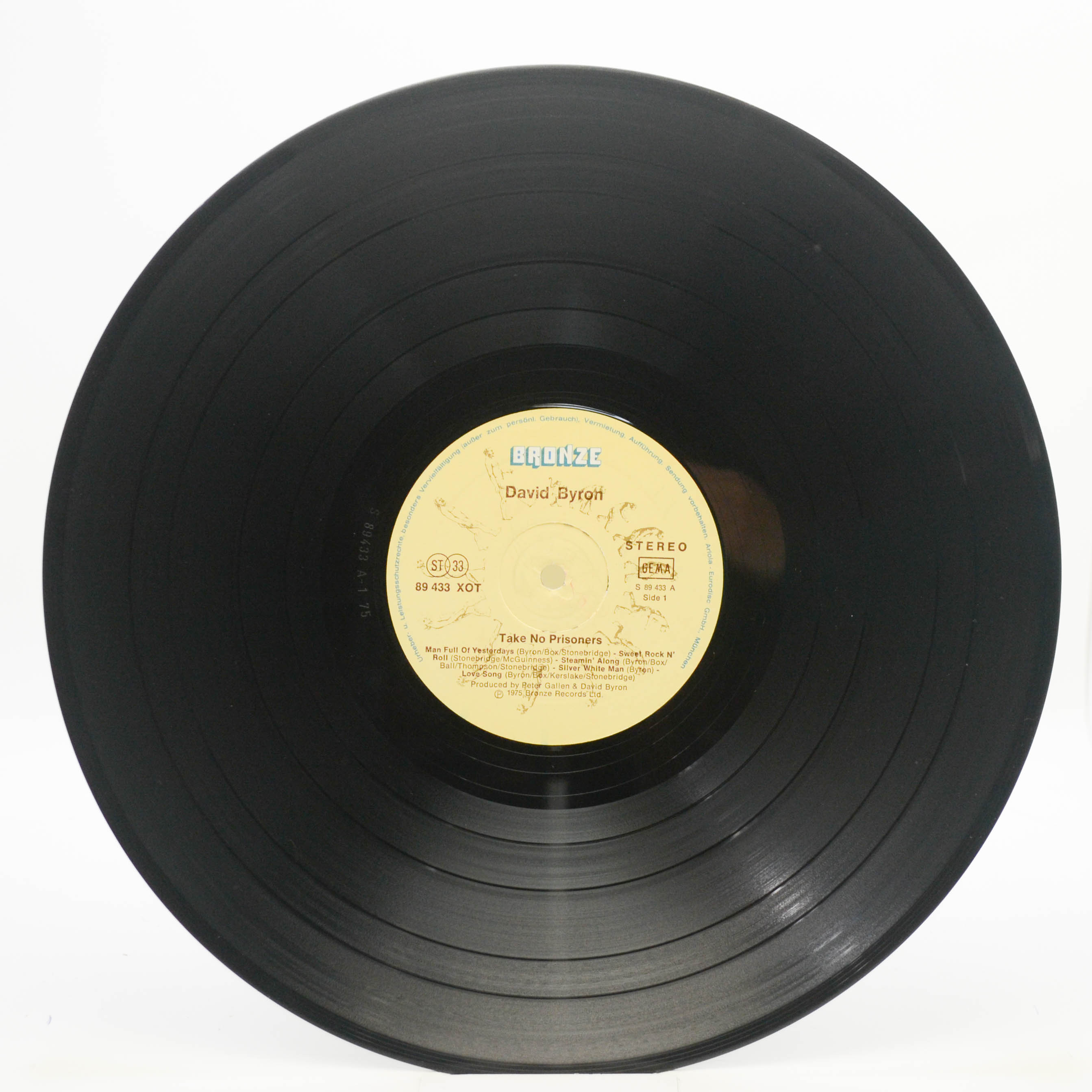 David Byron — Take No Prisoners, 1975