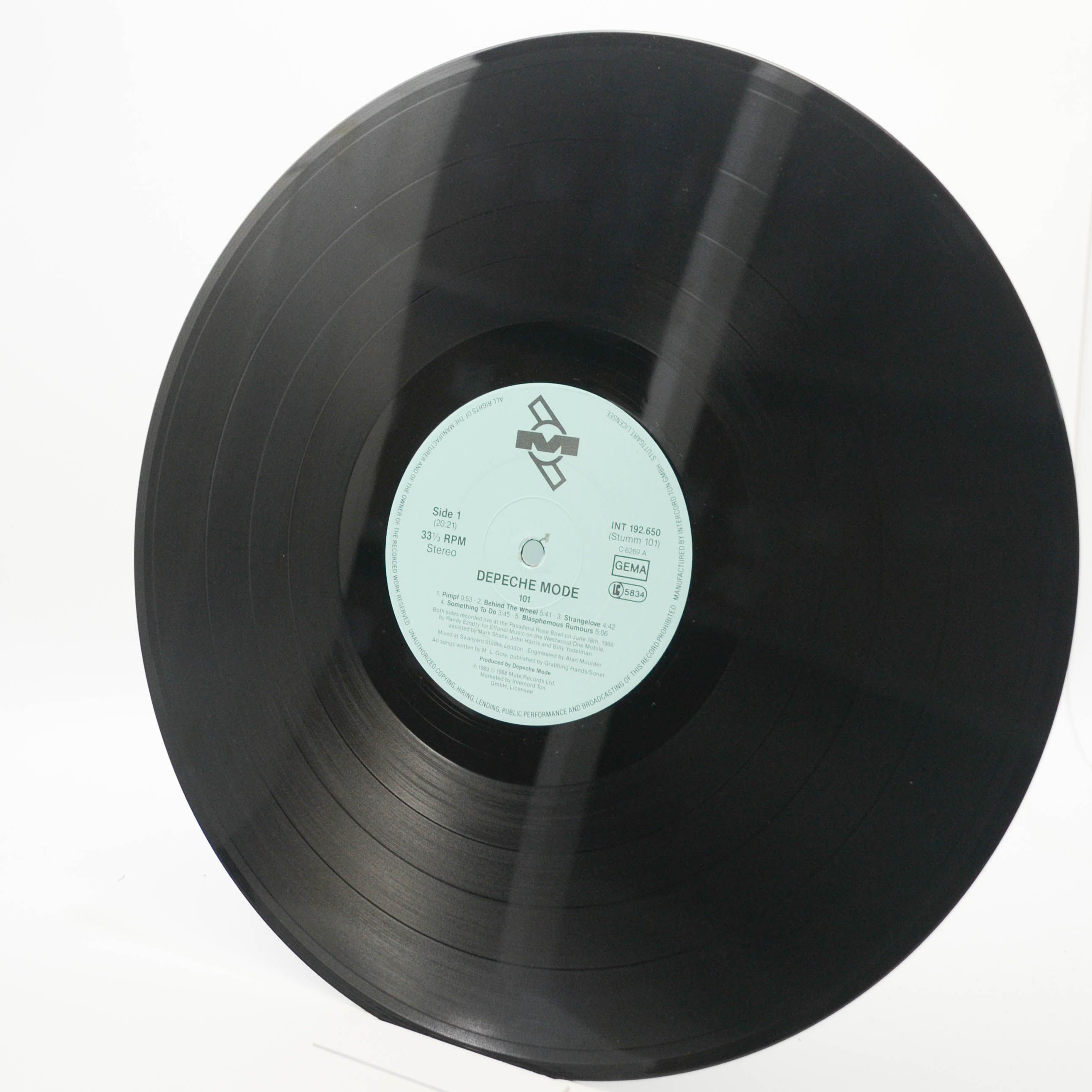 Depeche Mode — 101 (2LP), 1989