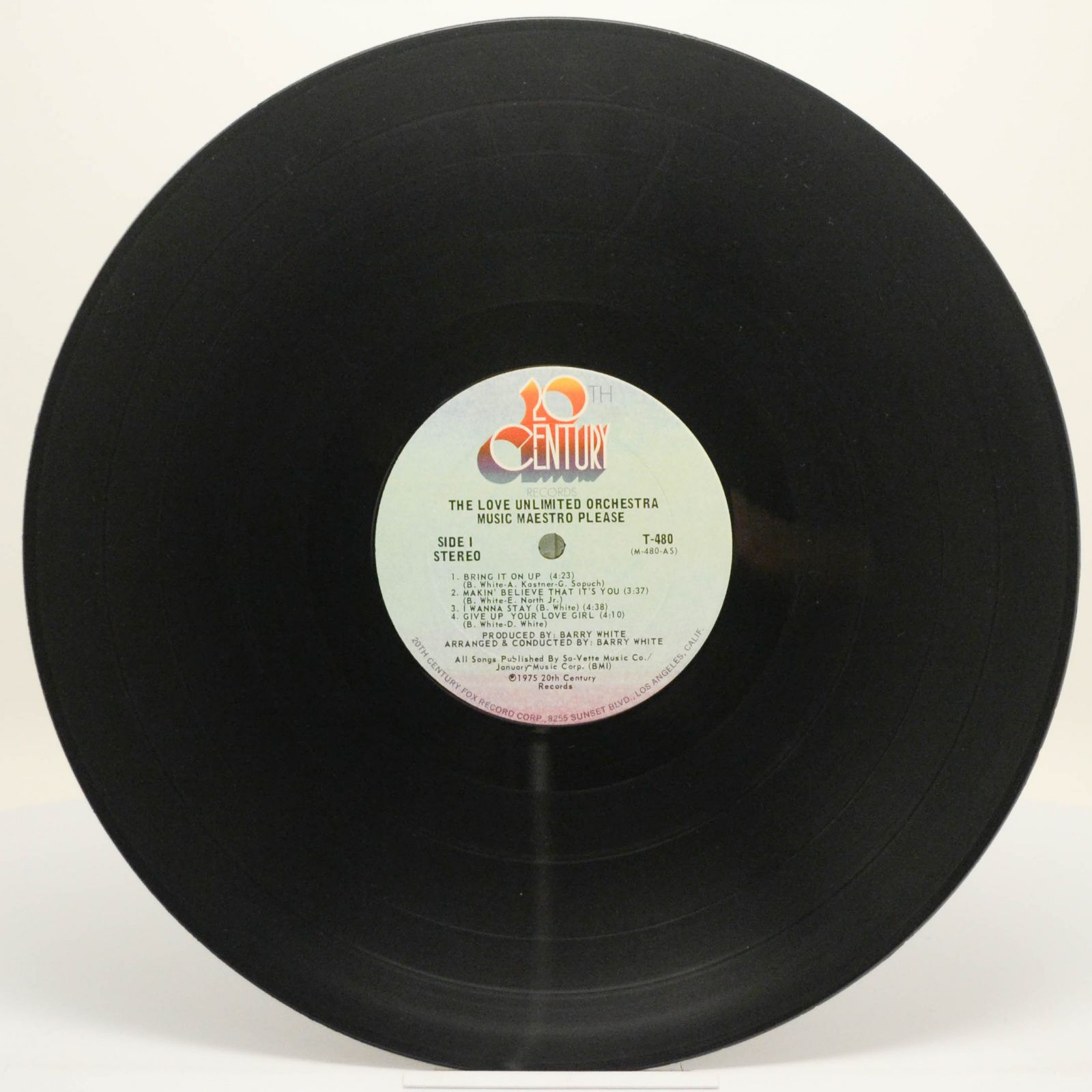 Love Unlimited Orchestra — Music Maestro Please, 1975