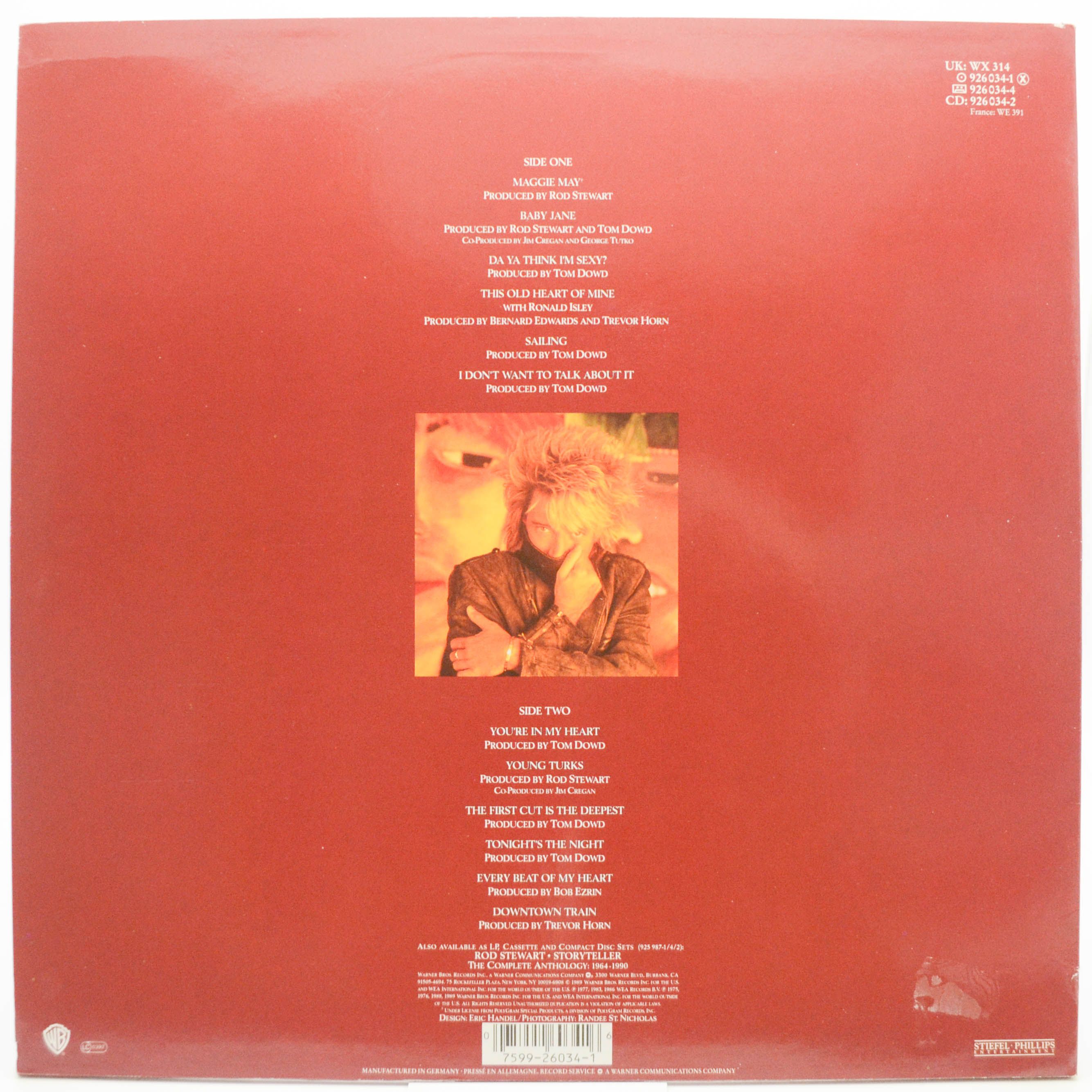 Rod Stewart — The Best Of Rod Stewart, 1989